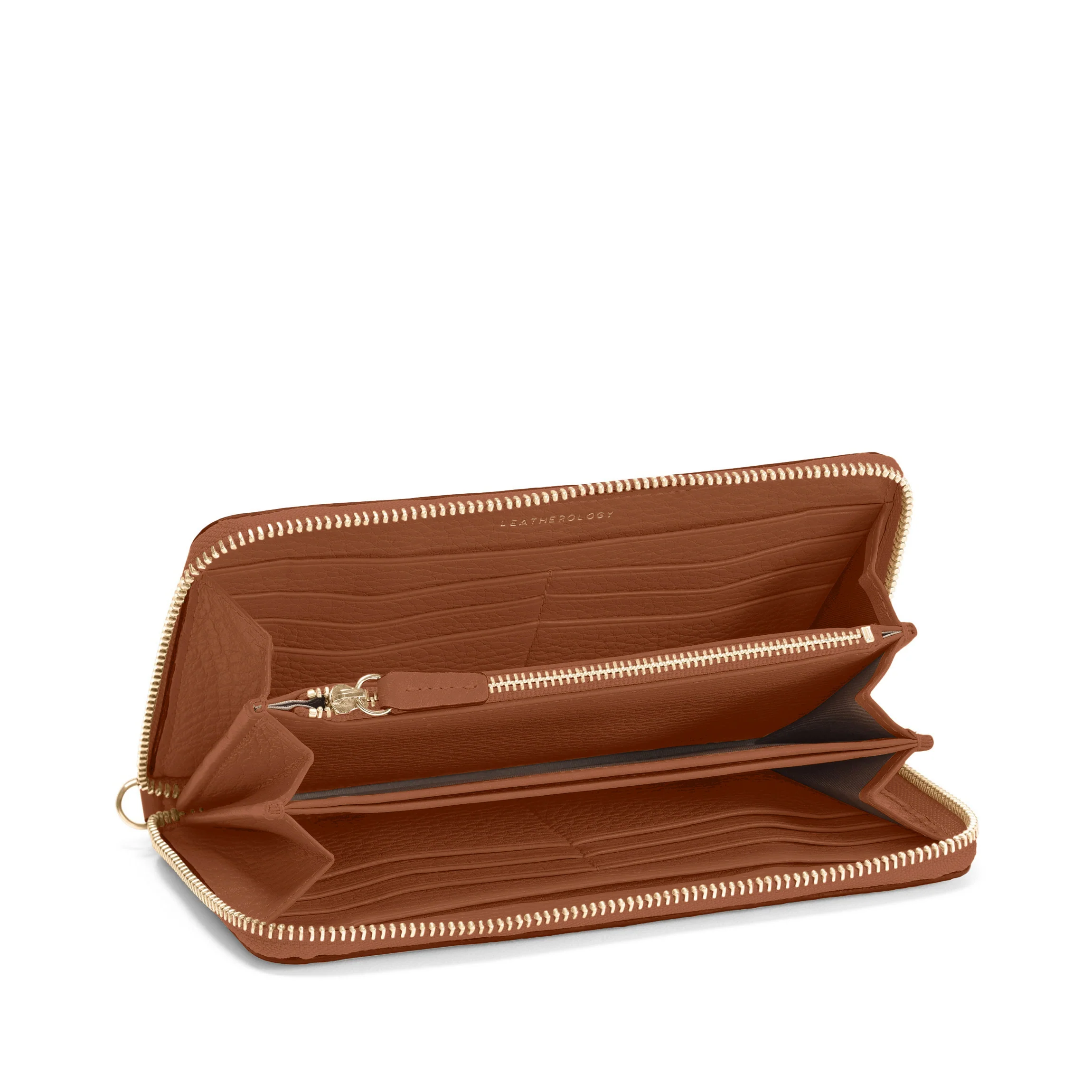 Klyde Continental Wallet Saddle Brown - Image 2