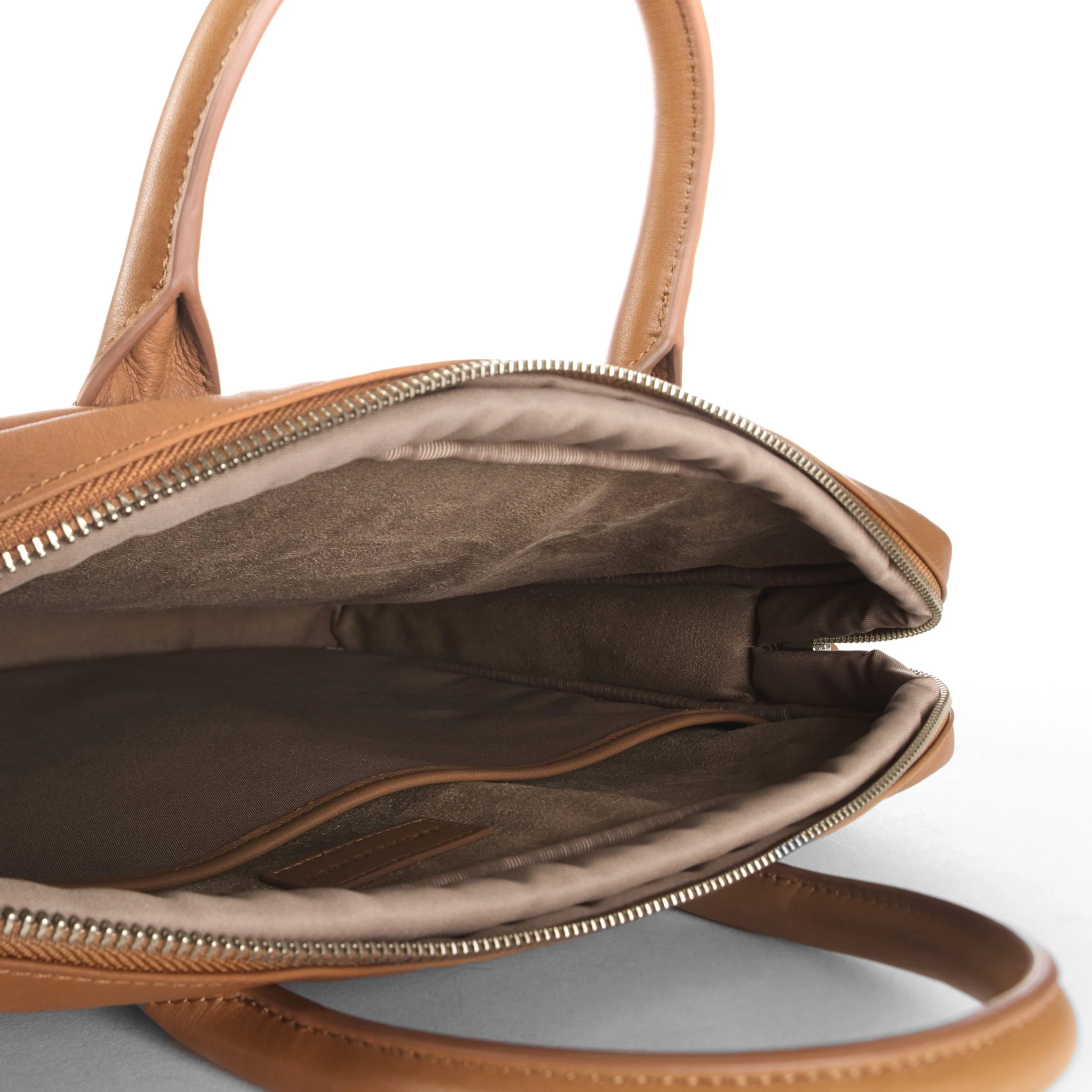 Knox Slim Laptop Bag Cognac - Image 6