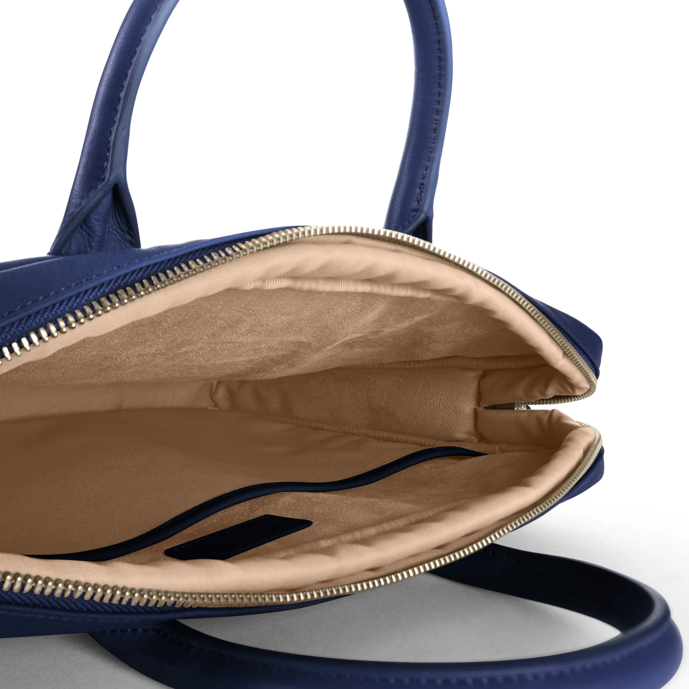 Knox Slim Laptop Bag Navy Blue - Image 5