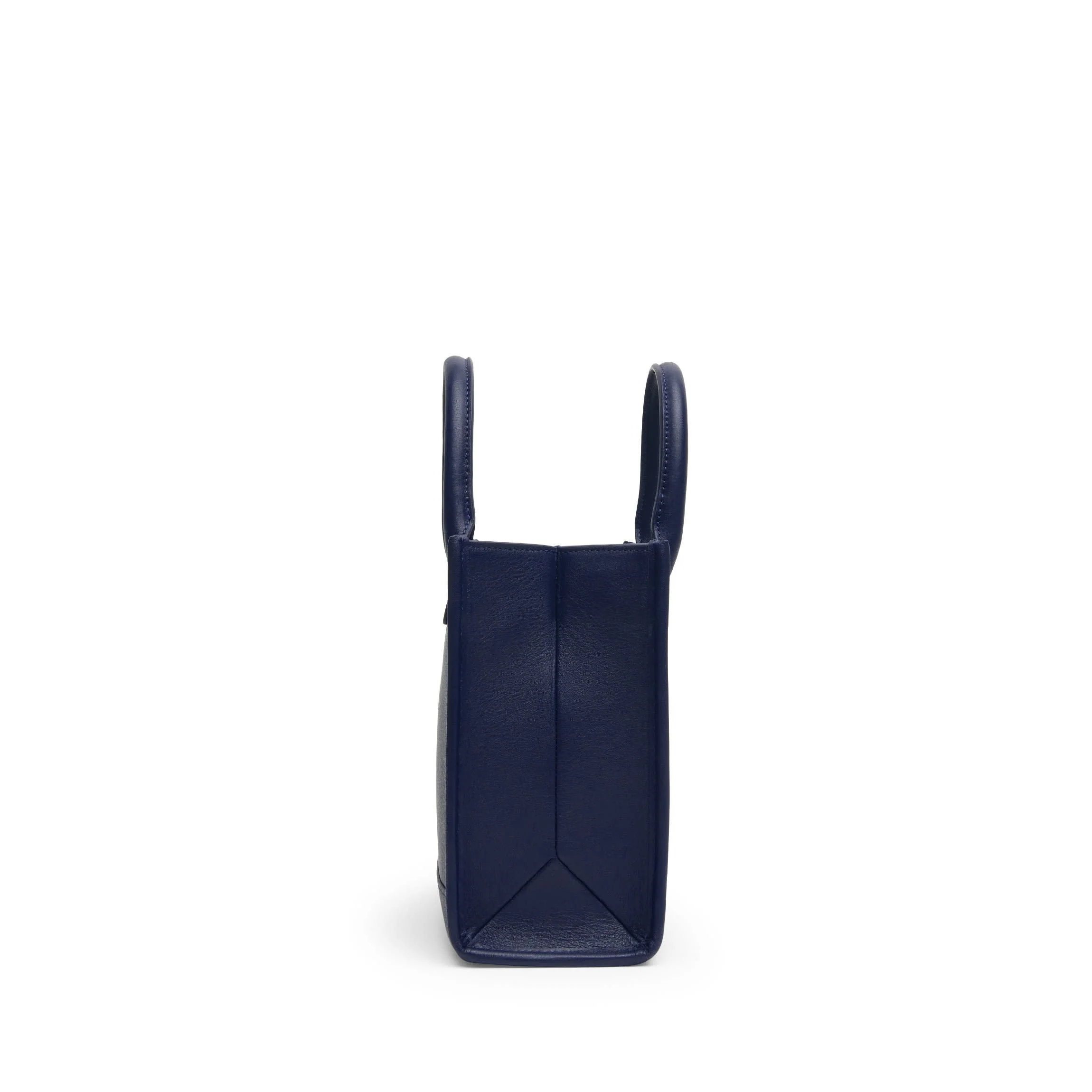 Kress Mini Top Handle Bag Navy Blue - Image 6