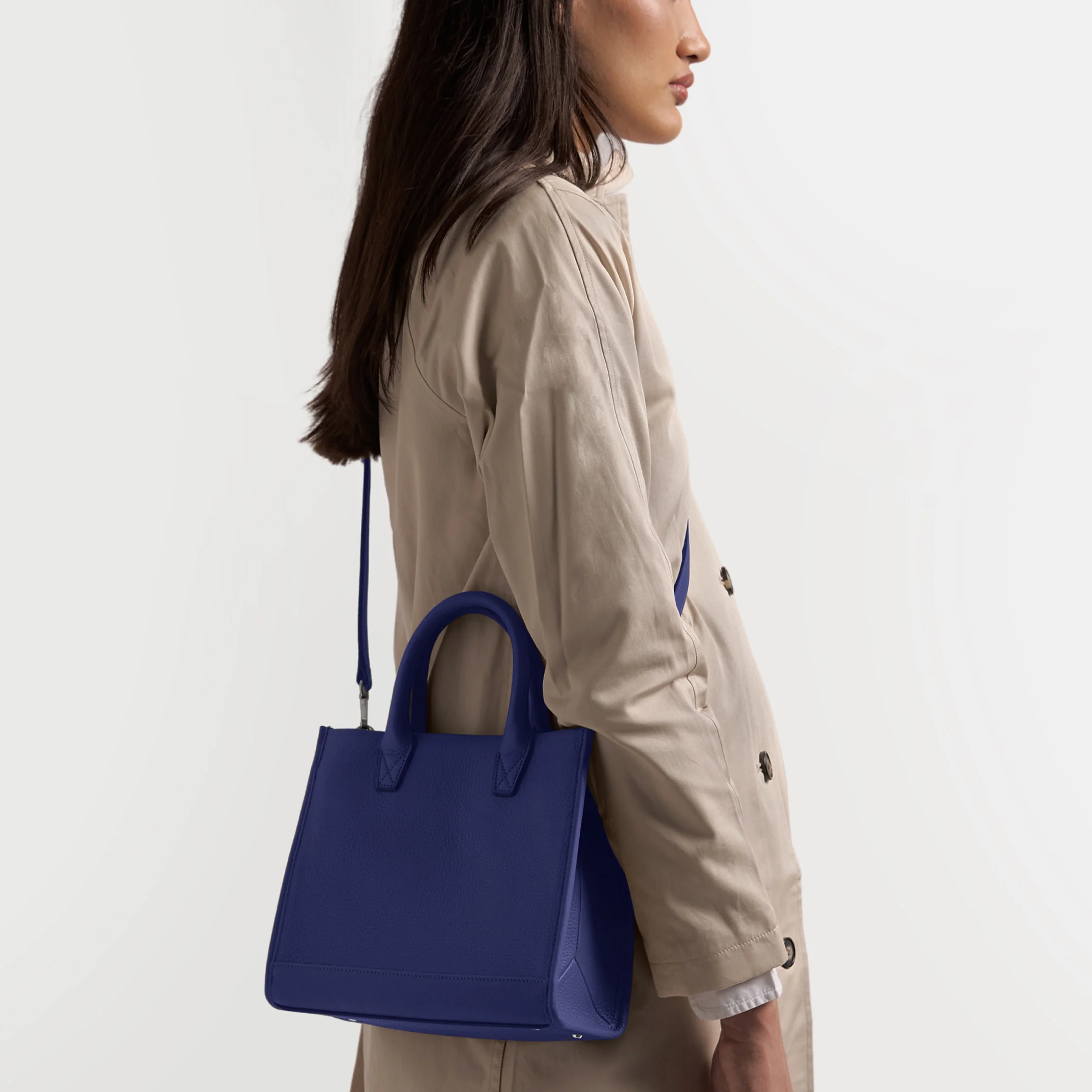 Kress Mini Top Handle Bag Regatta Blue - Image 2