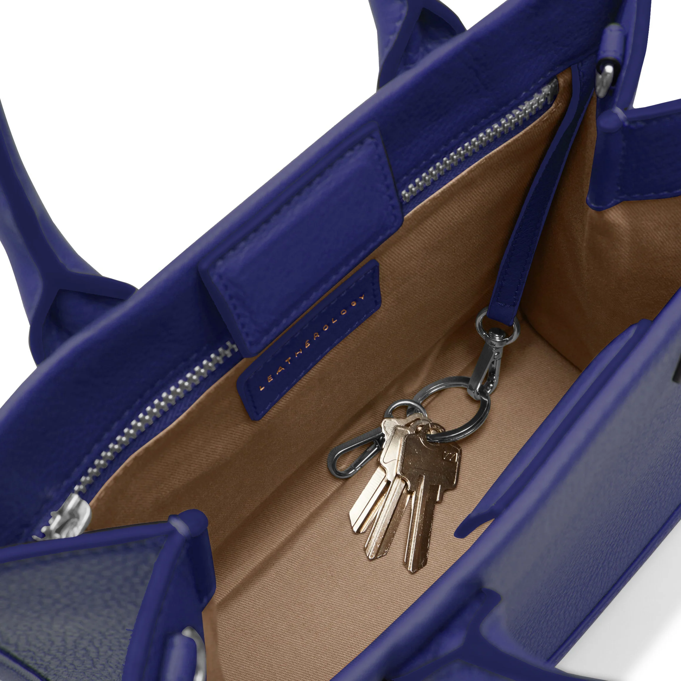 Kress Mini Top Handle Bag Regatta Blue - Image 5