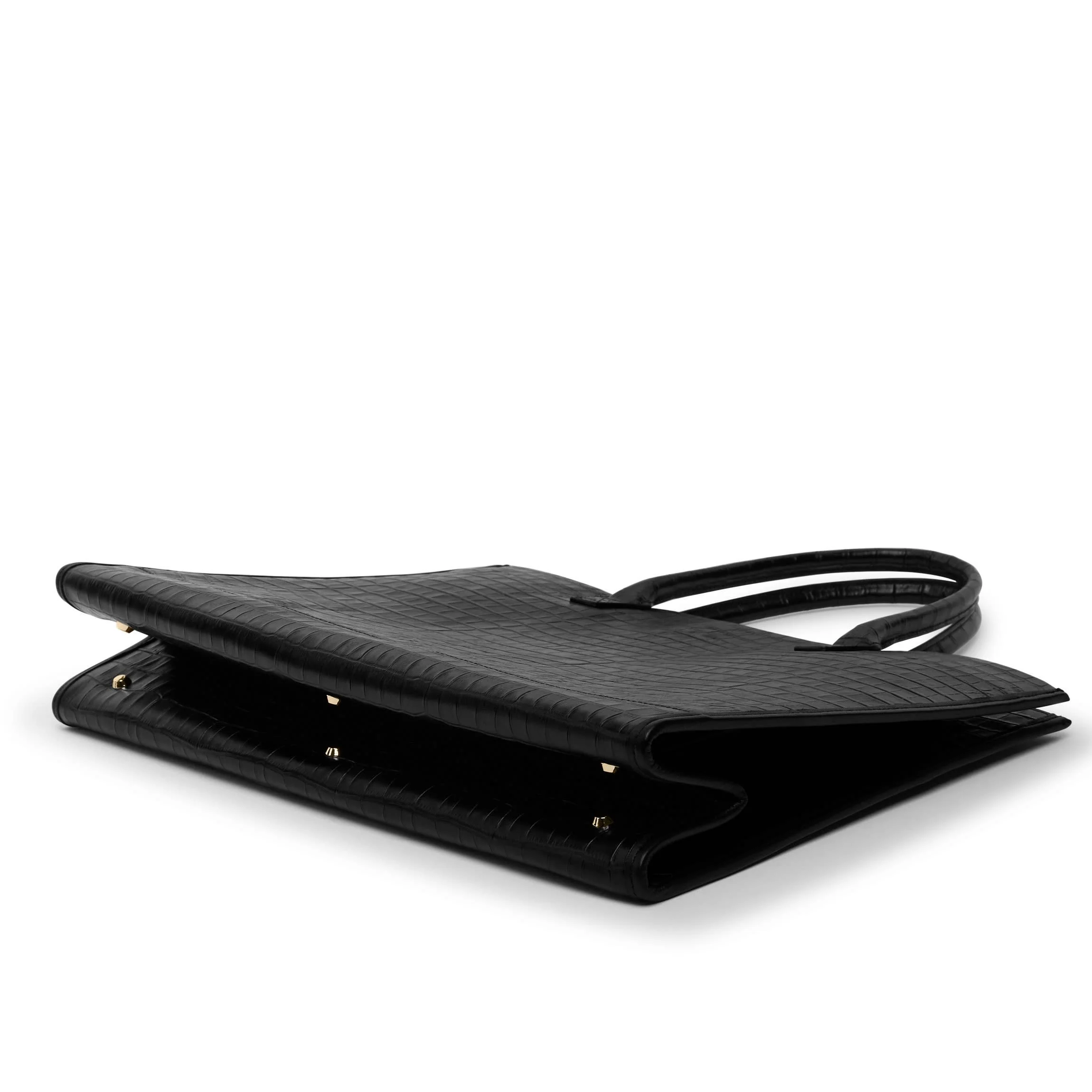 Kress XL Tote Black Croc - Image 6