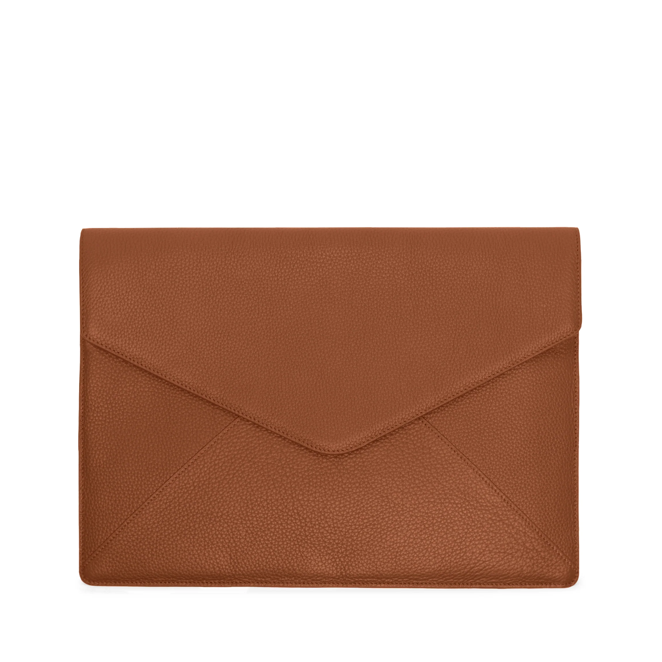 Laptop Envelope Organizer Saddle Brown