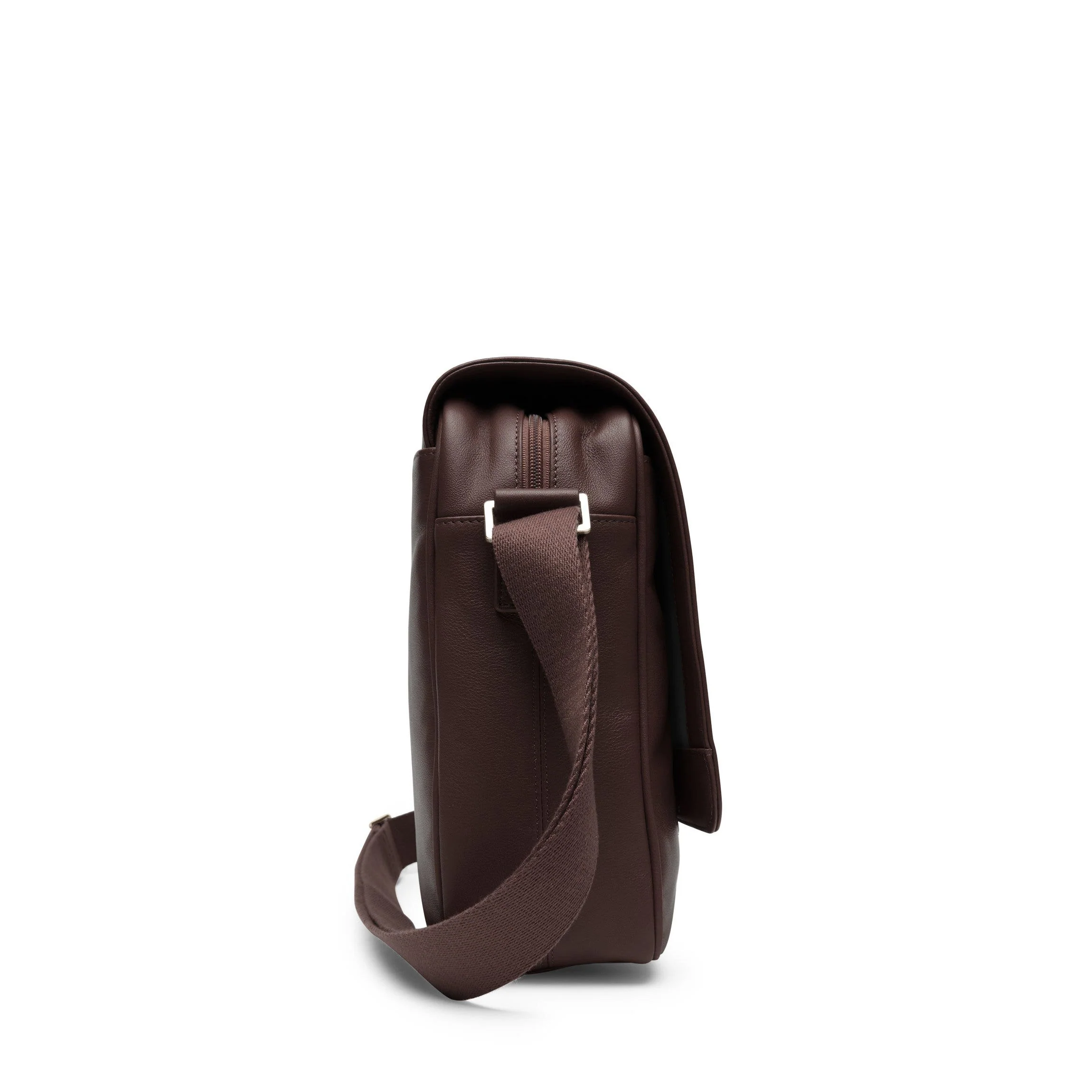 Laptop Messenger Bag Brown - Image 4