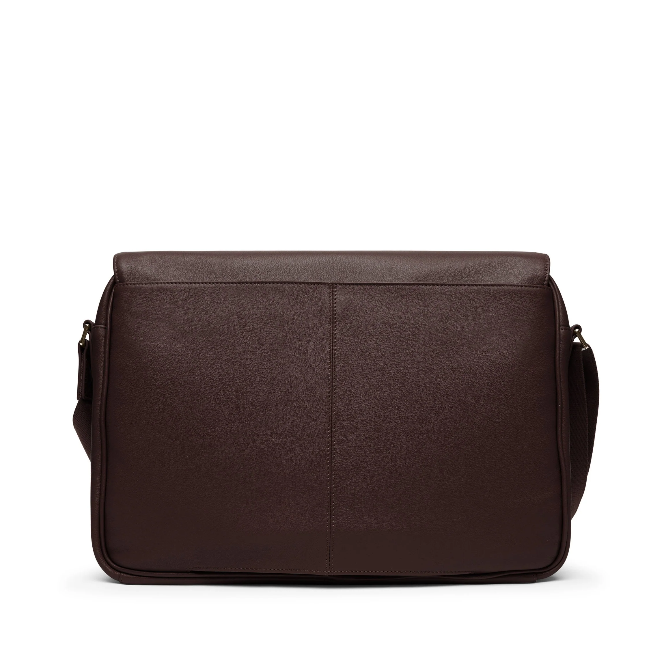 Laptop Messenger Bag Brown - Image 6