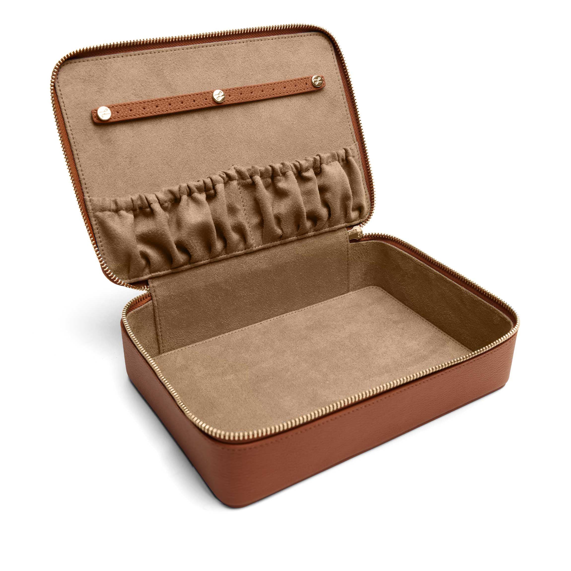 Large Accessories Organizer Saddle Brown - Image 2