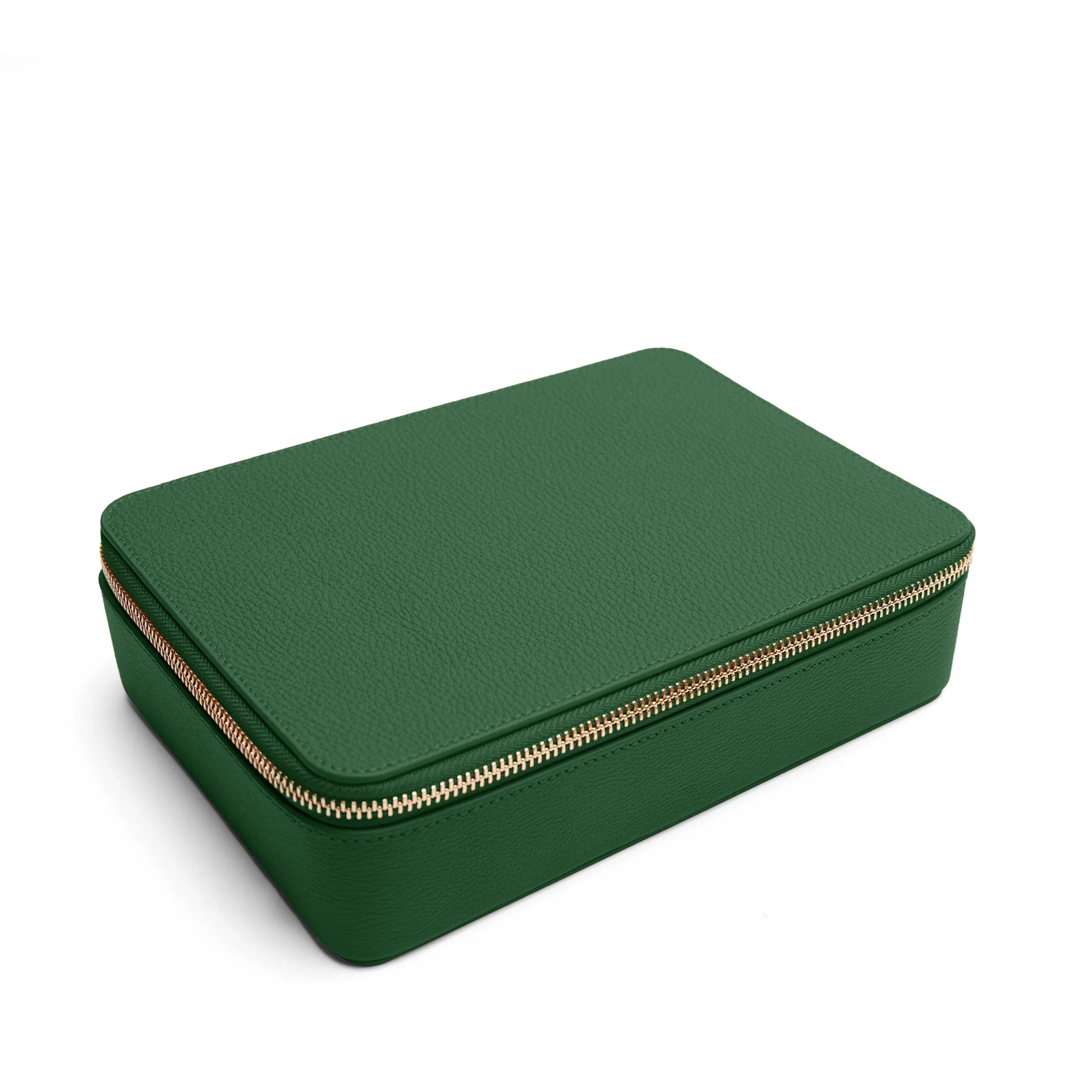 Large Jewelry Zip Case Fairway Green - Image 2