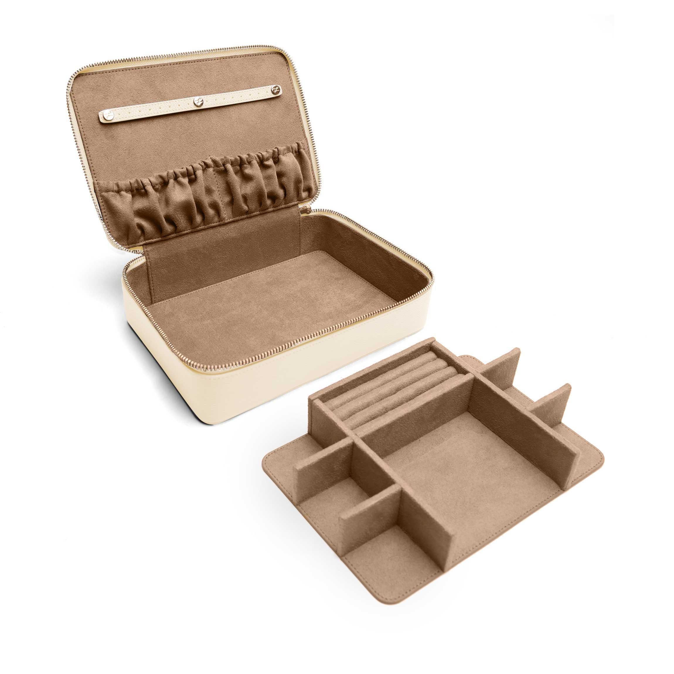 Large Jewelry Zip Case Sand - Image 3
