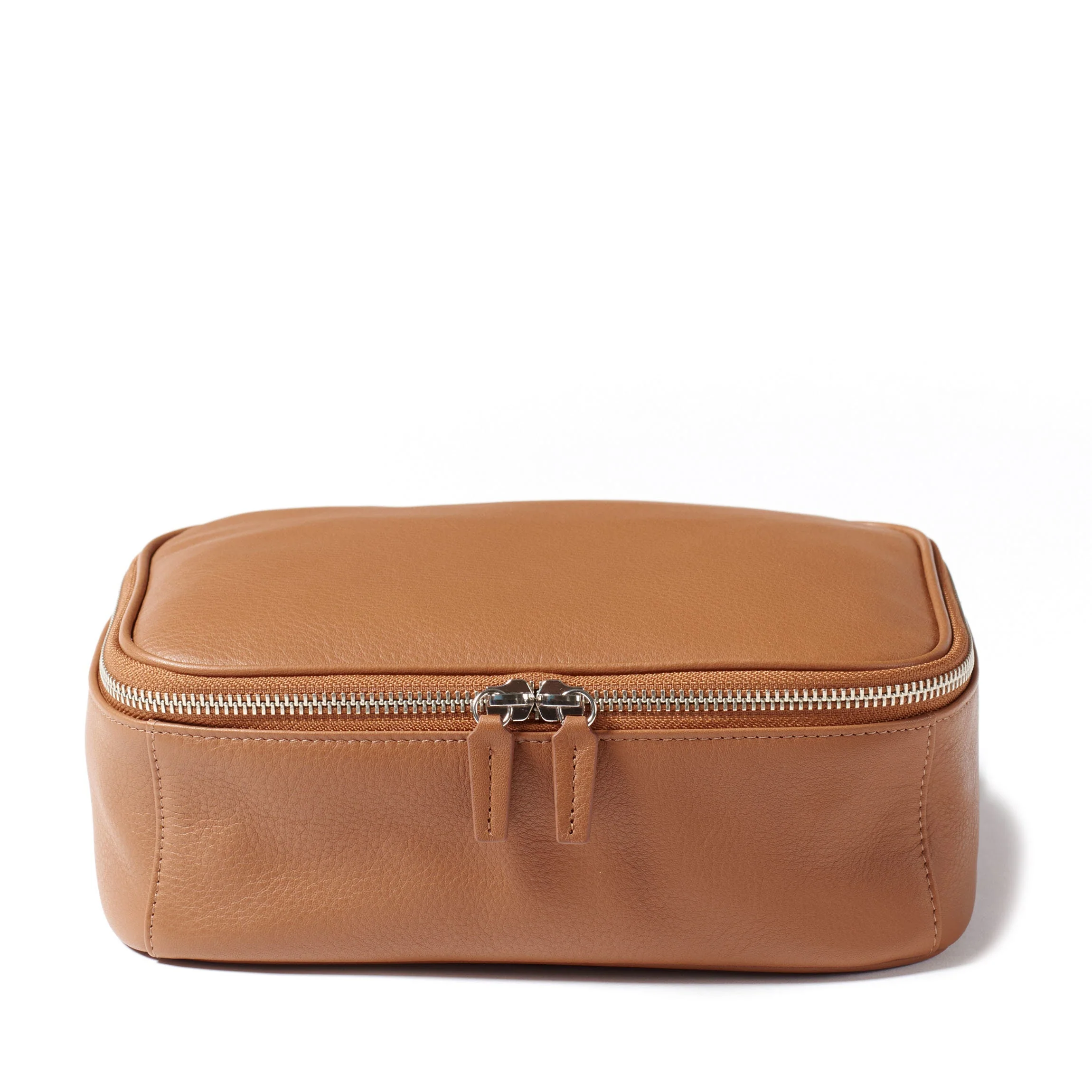 Large Tech Bag Organizer Cognac - Image 5
