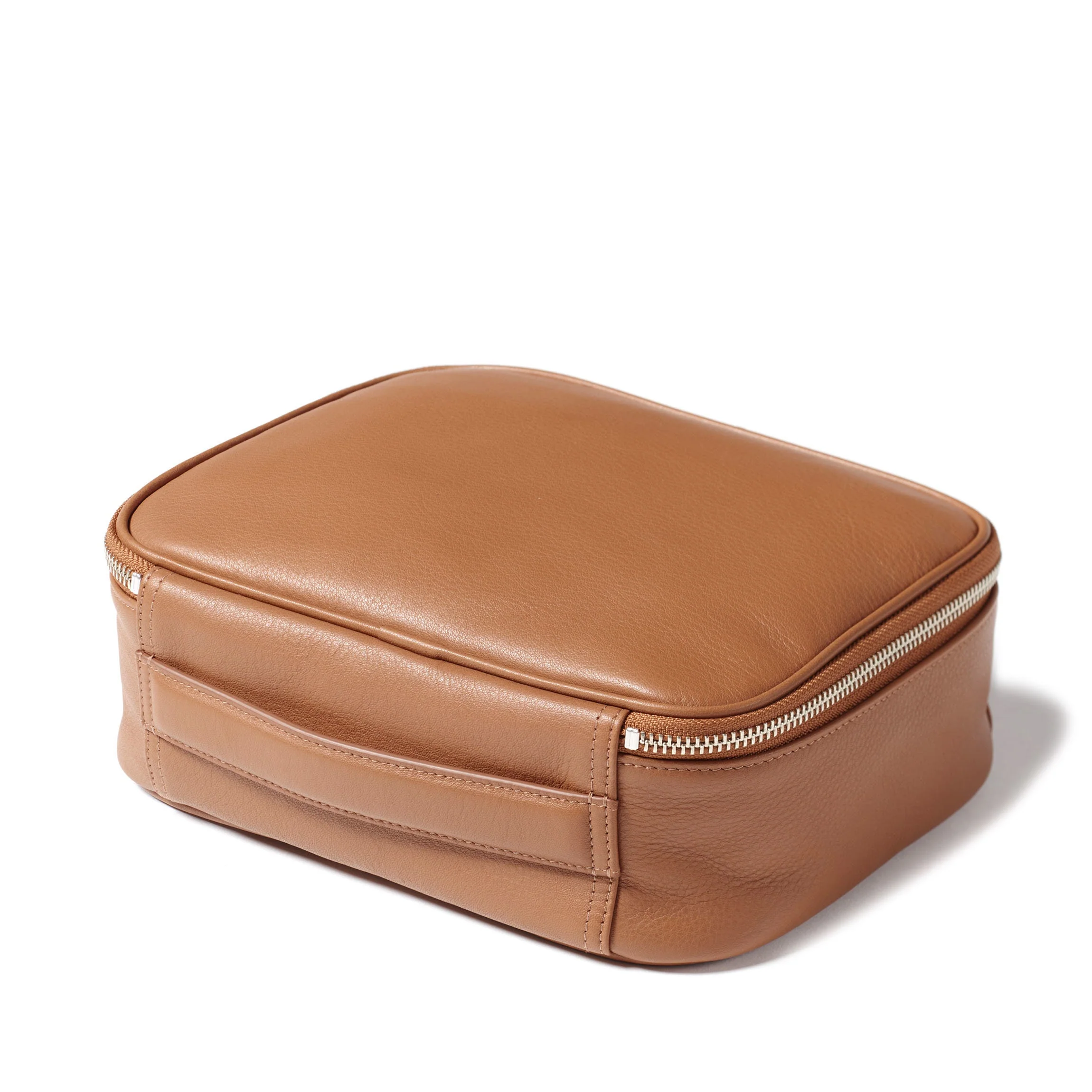 Large Tech Bag Organizer Cognac - Image 6