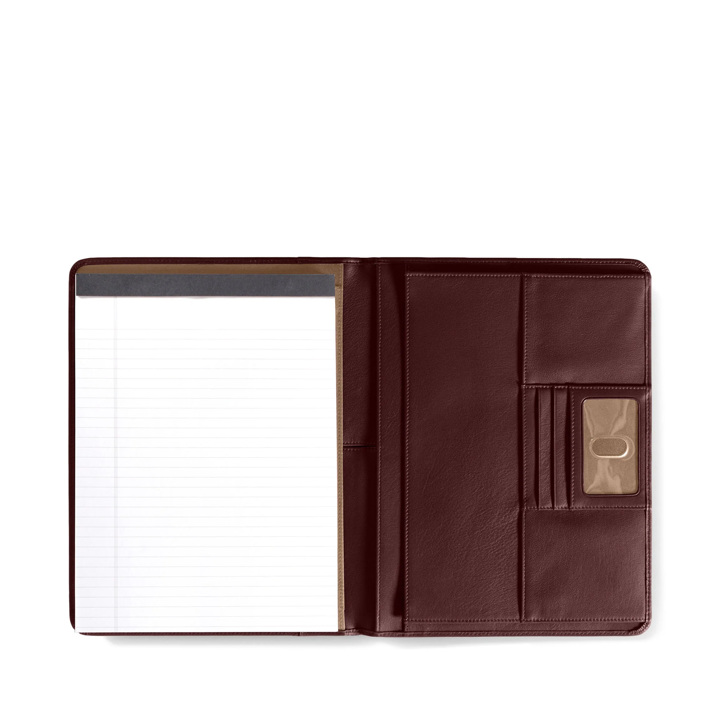 Left Handed Deluxe Folio Bordeaux