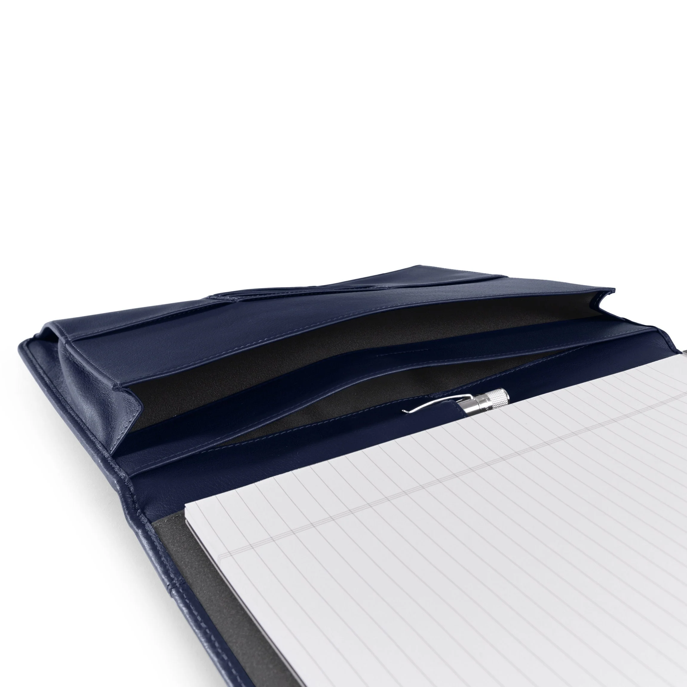 Left Handed Deluxe Folio Navy Blue - Image 5