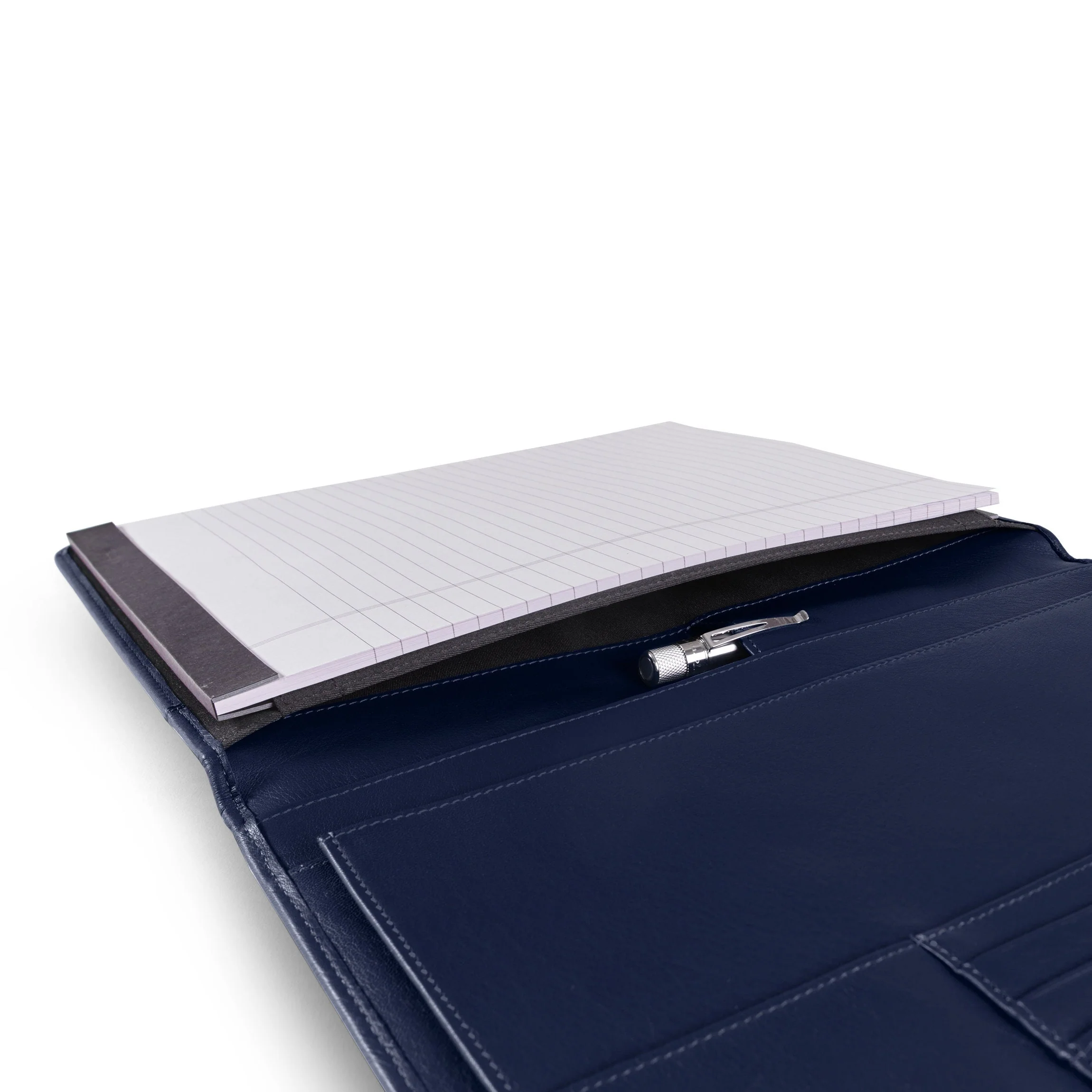 Left Handed Deluxe Folio Navy Blue - Image 6