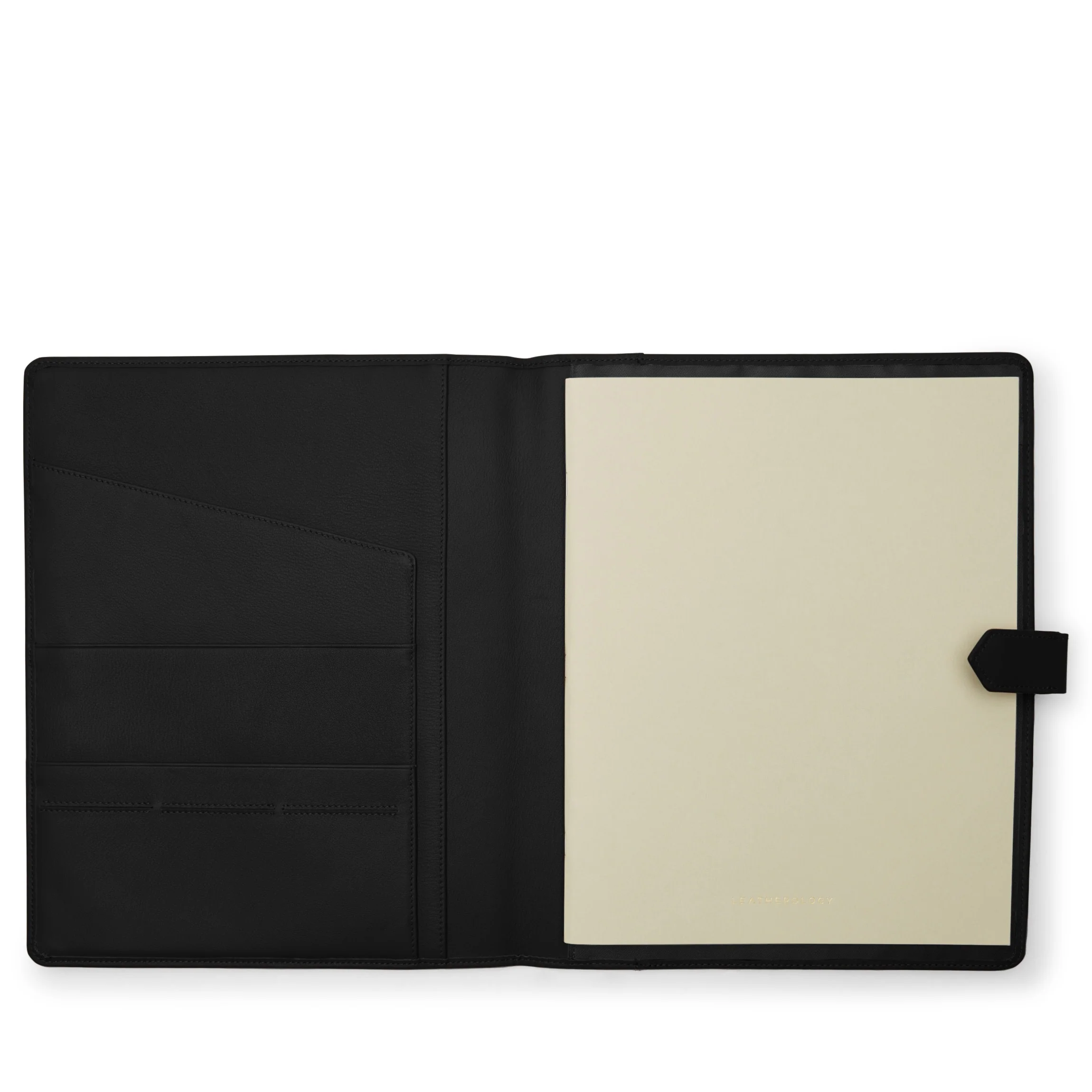 Letter Snap Bound Journal Black Onyx