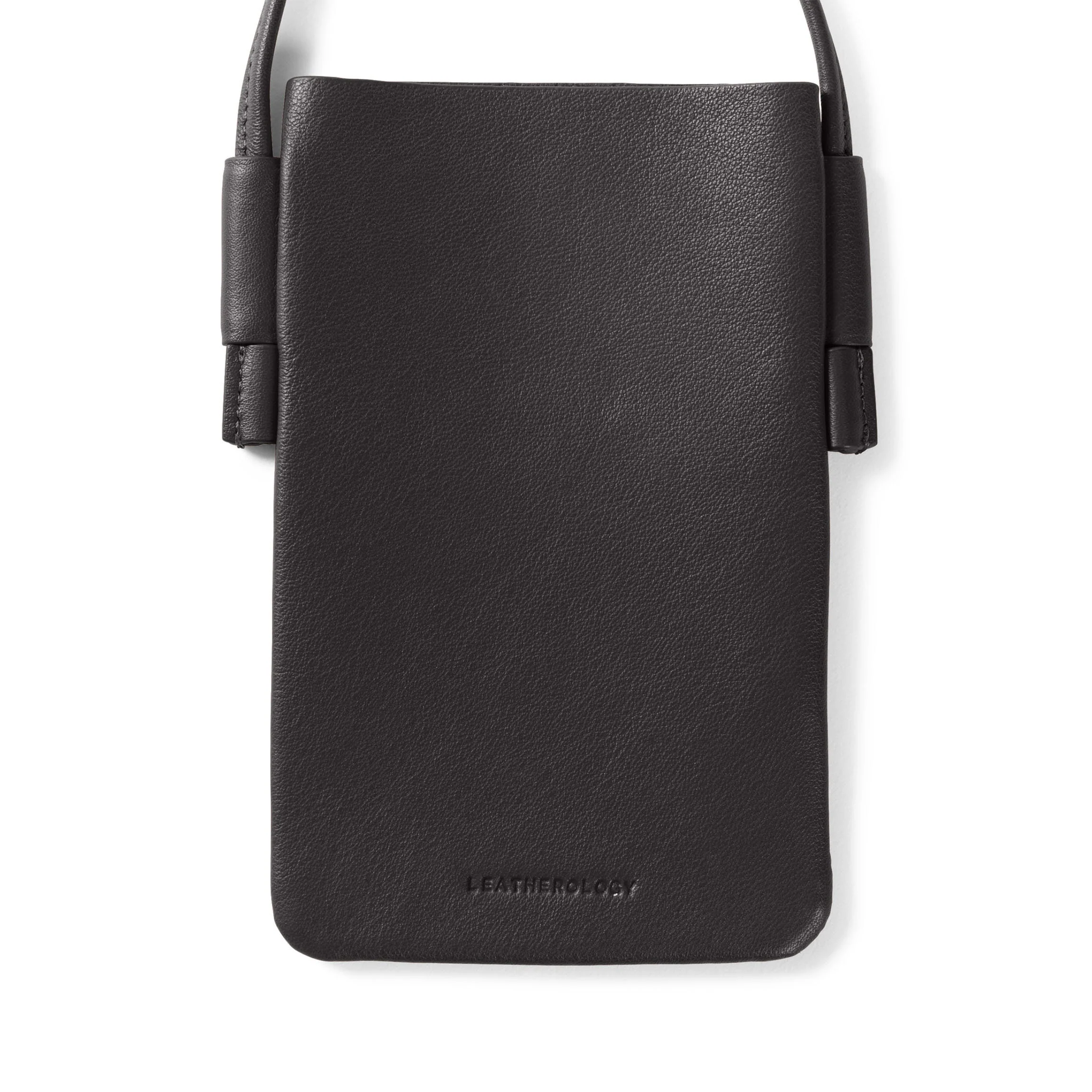 Long Crossbody Phone Pocket Black Onyx - Image 4