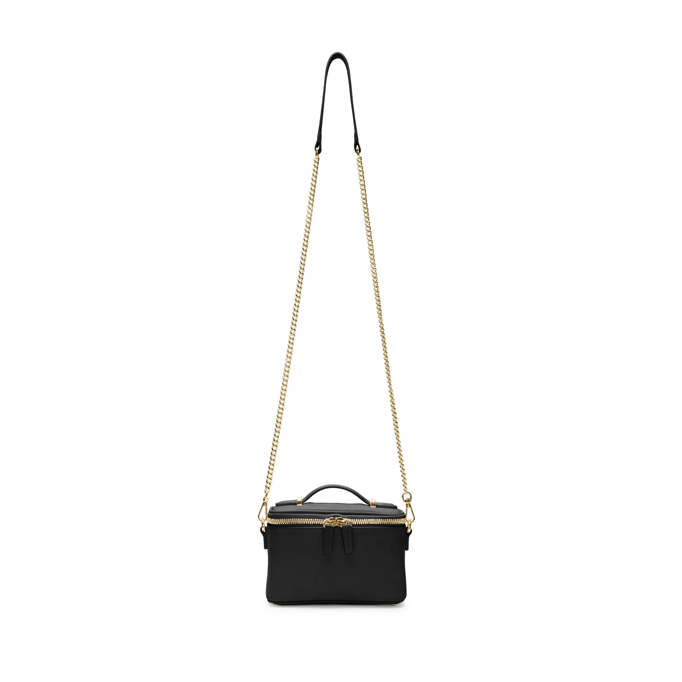 Maddie Micro Train Case Crossbody Black Onyx - Image 4