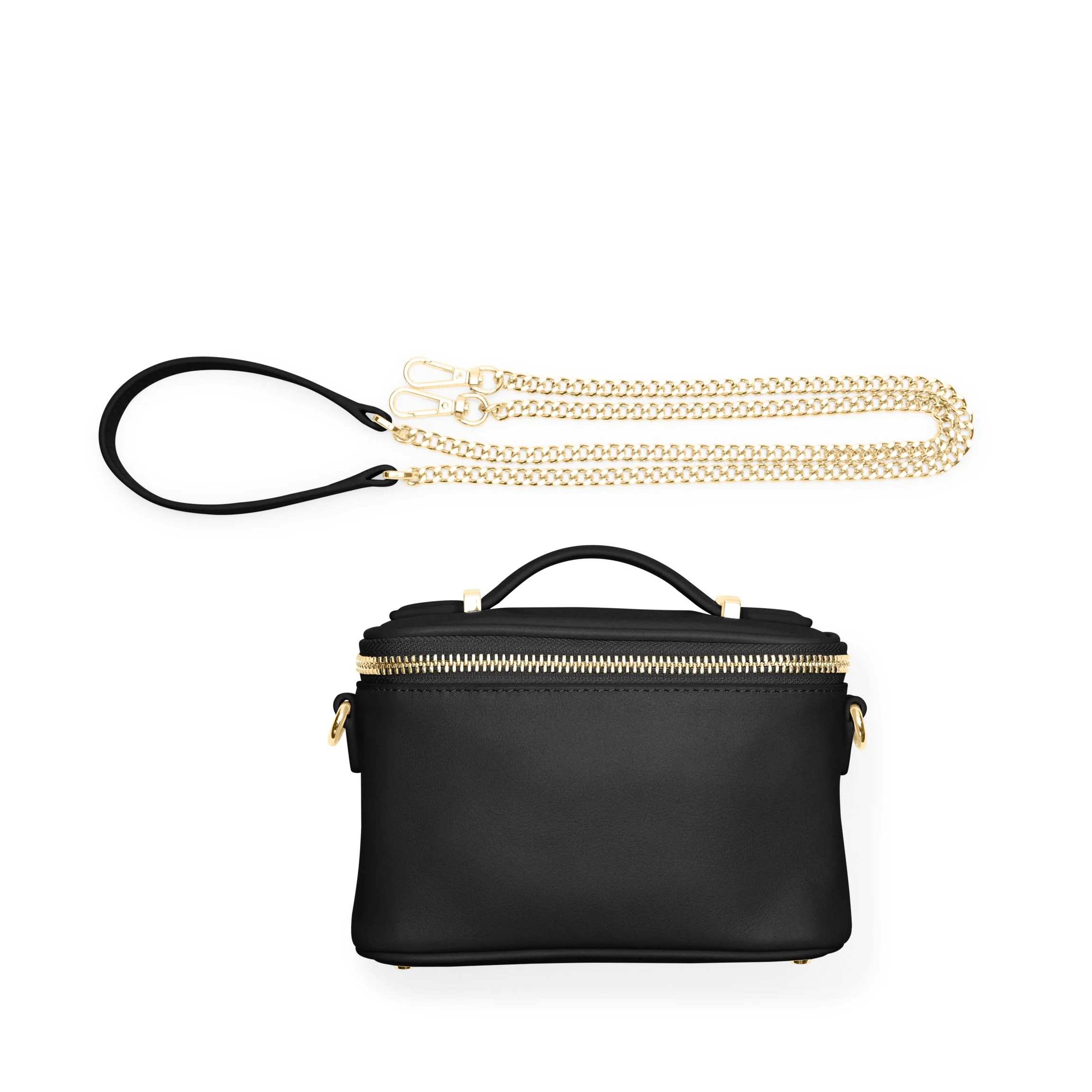 Maddie Micro Train Case Crossbody Black Onyx - Image 7