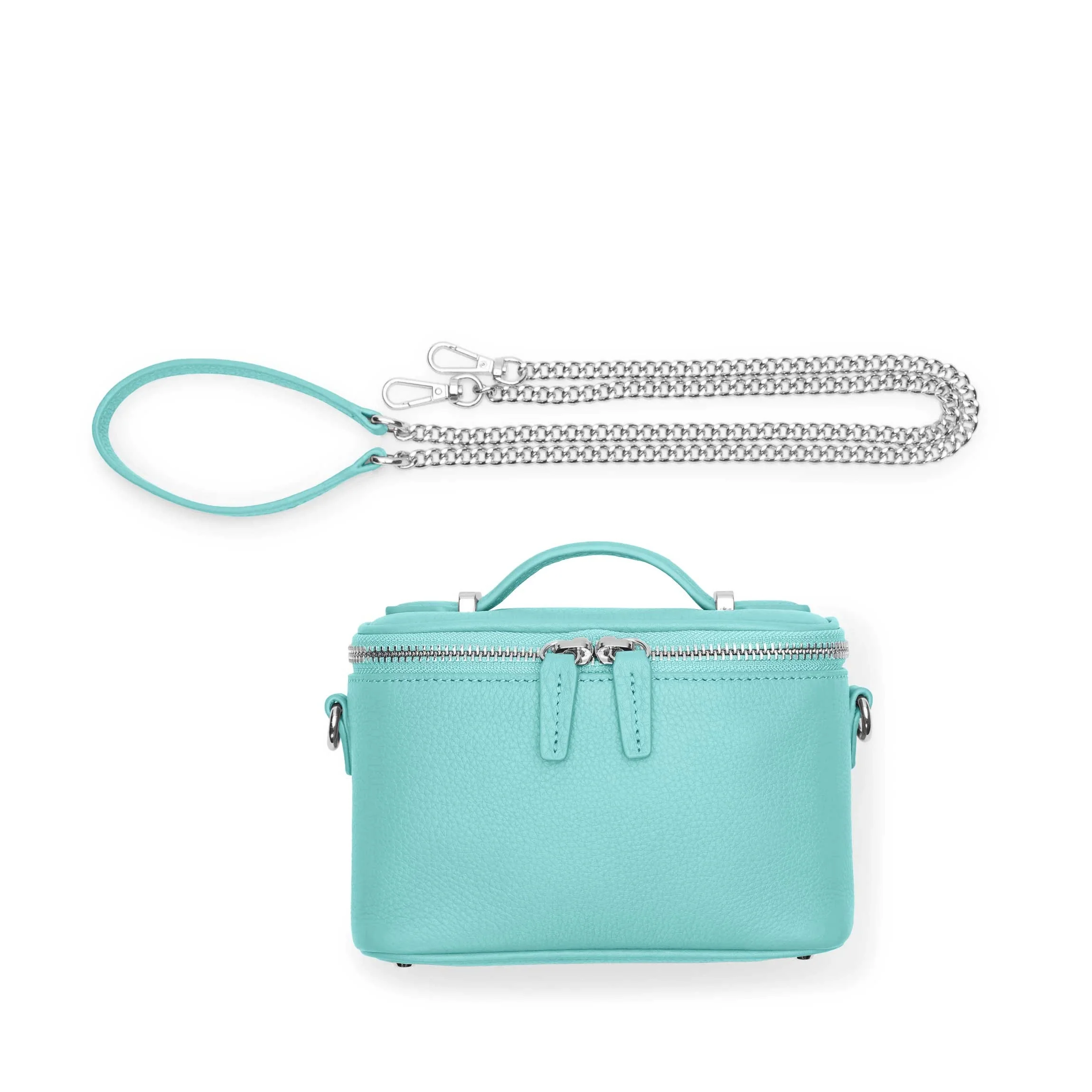 Maddie Micro Train Case Crossbody Celeste - Image 8