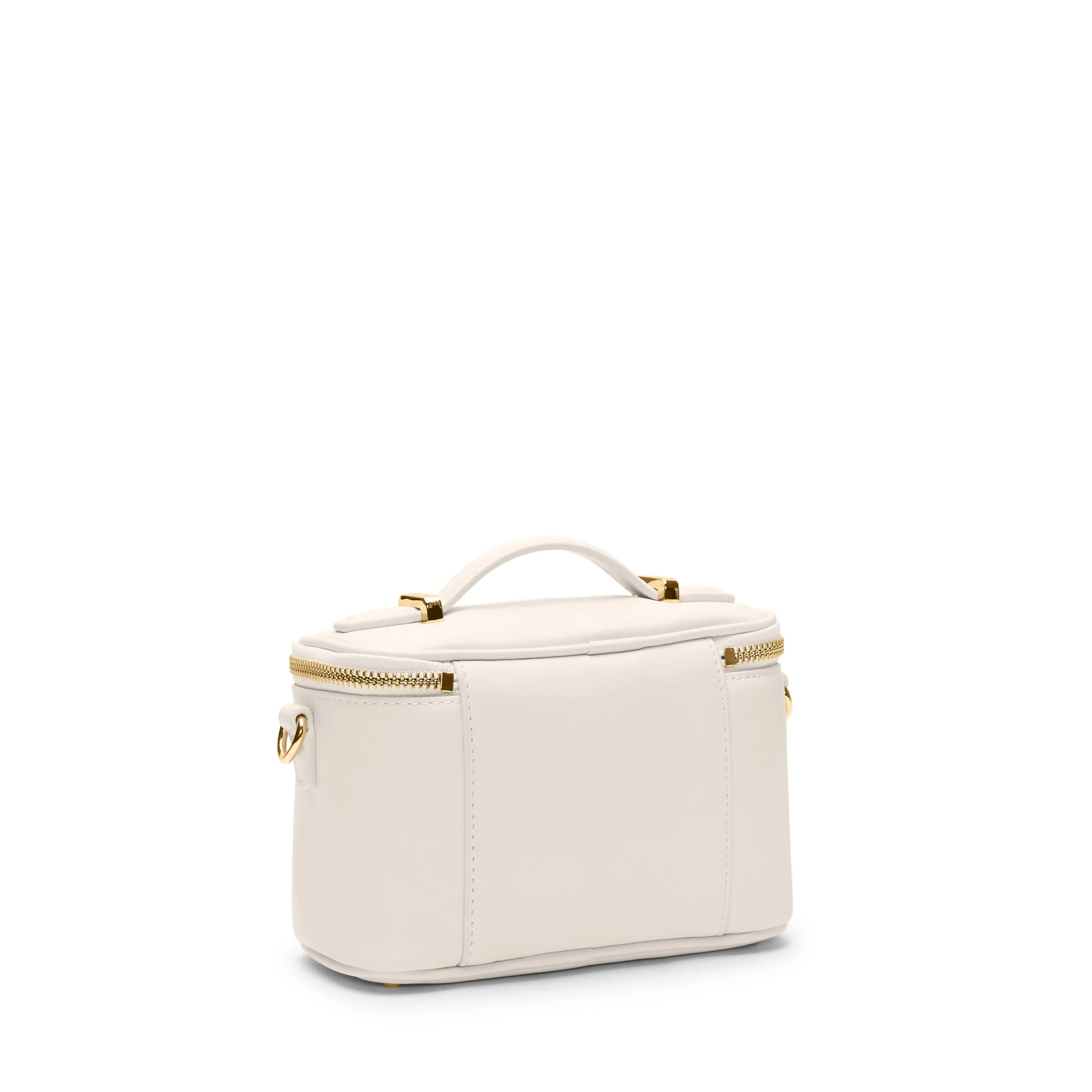 Maddie Micro Train Case Crossbody Ivory - Image 8