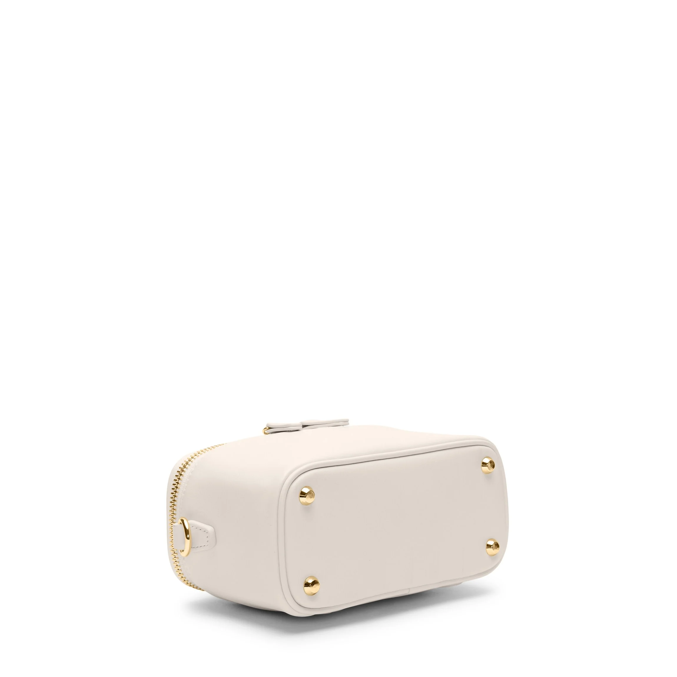 Maddie Micro Train Case Crossbody Ivory - Image 9