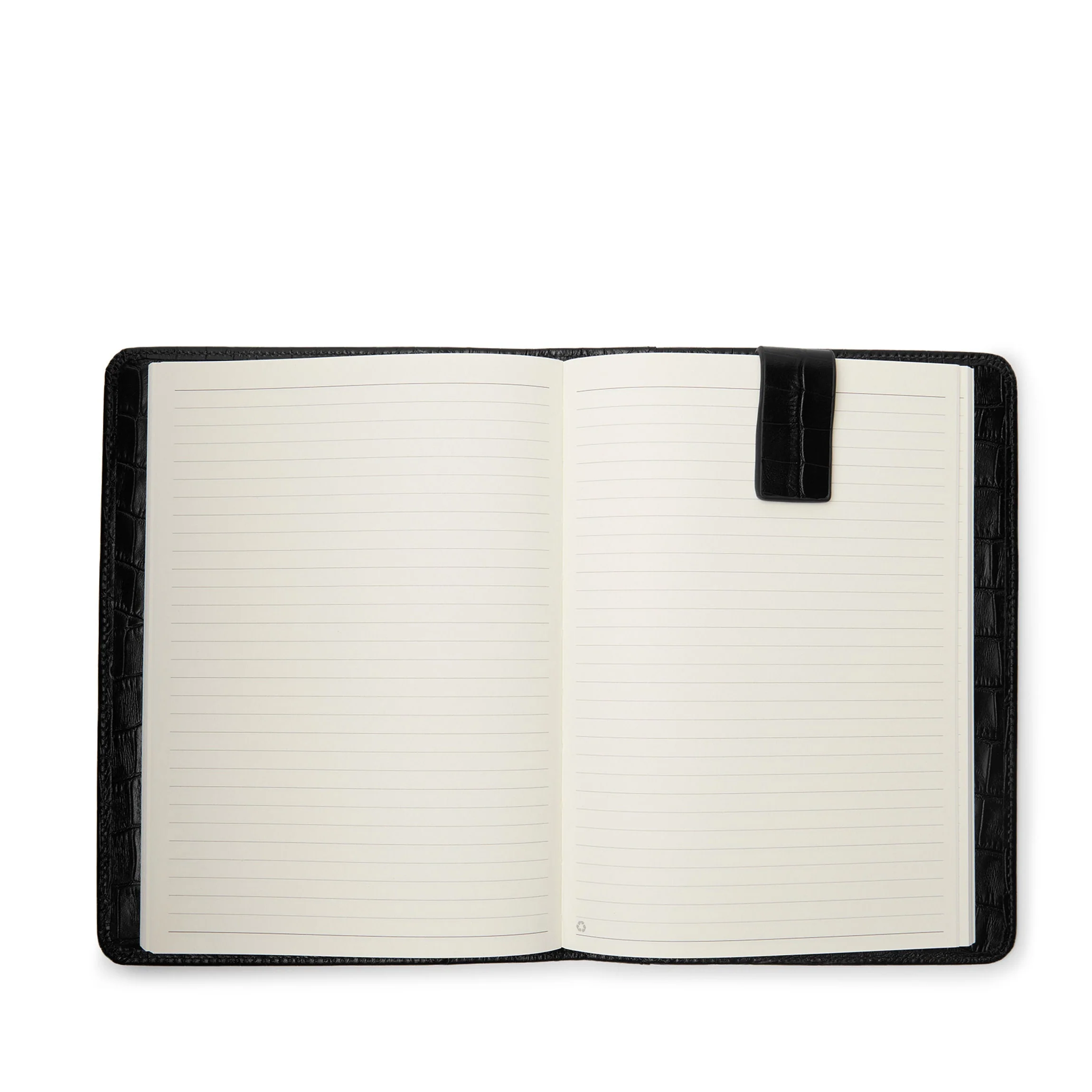 Magnetic Bookmark Black Croc - Image 2