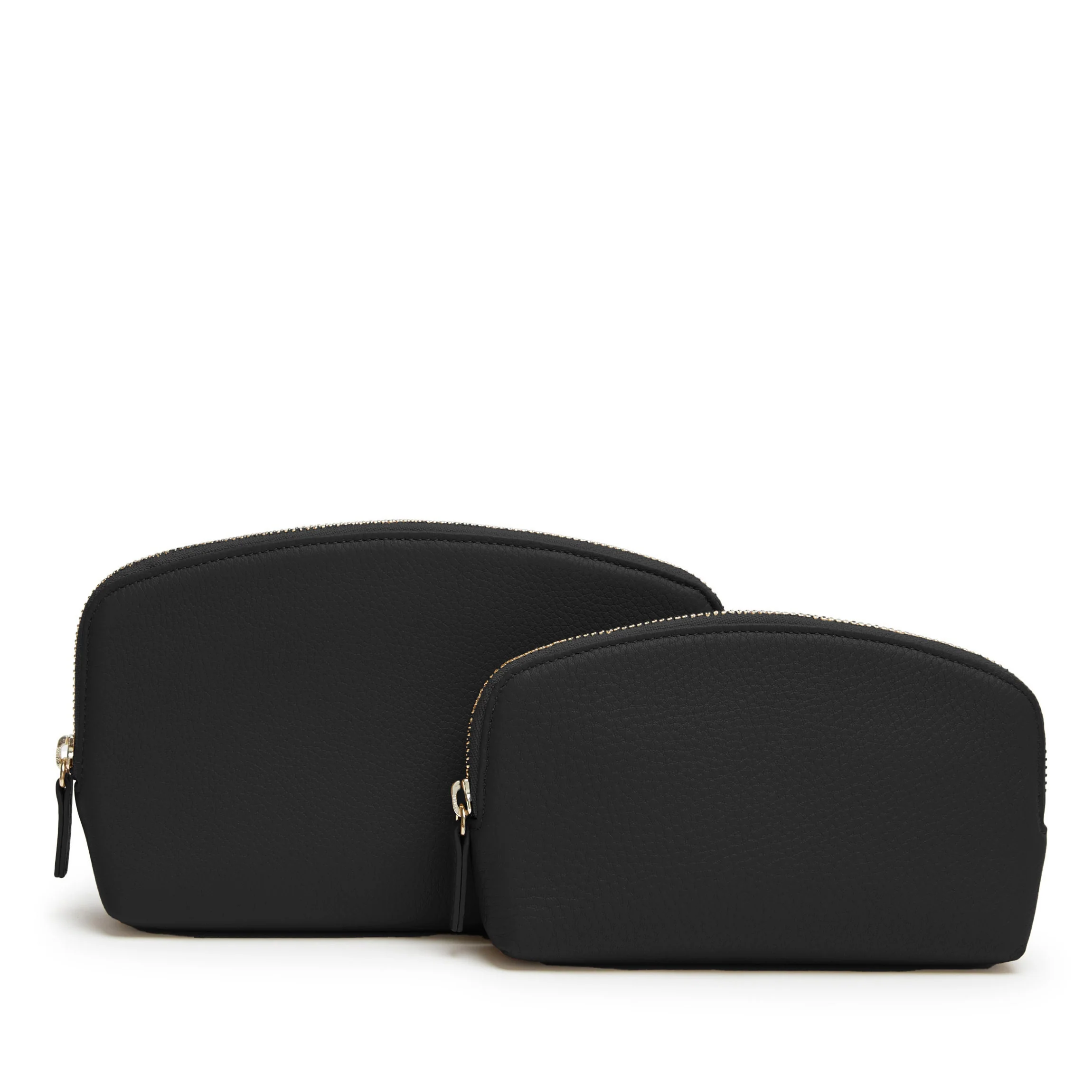 Makeup Pouch Set Black Pebble