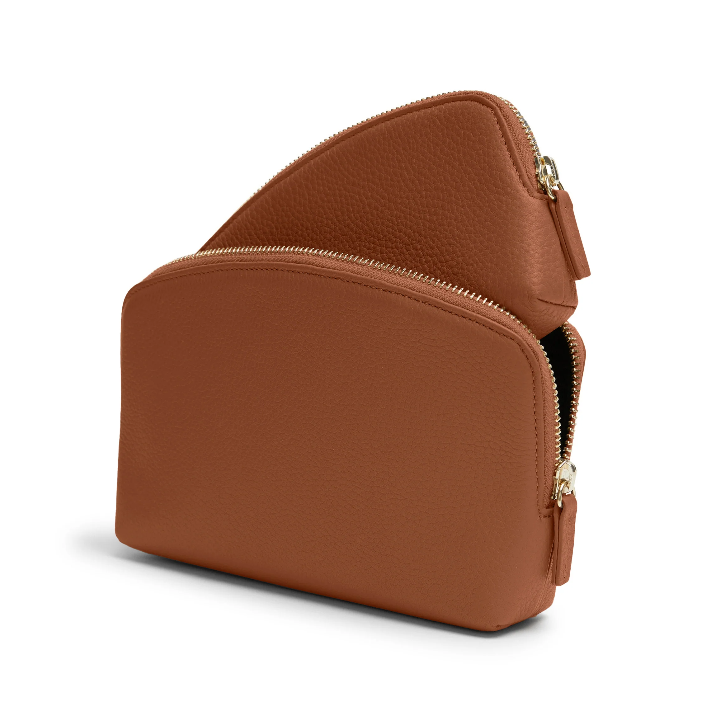 Makeup Pouch Set Saddle Brown - Image 4