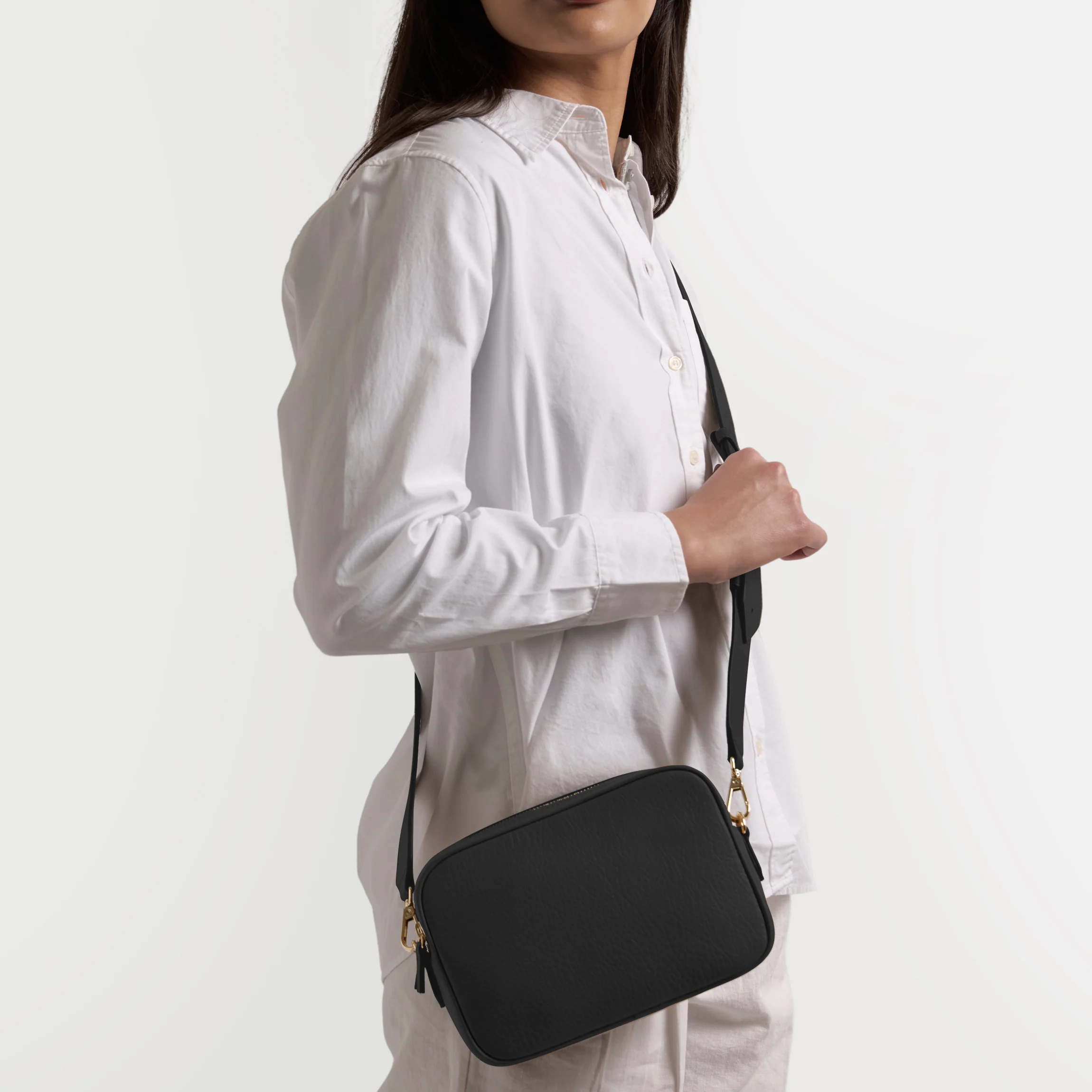 Meadow Double Zip Camera Bag Black Pebble - Image 2