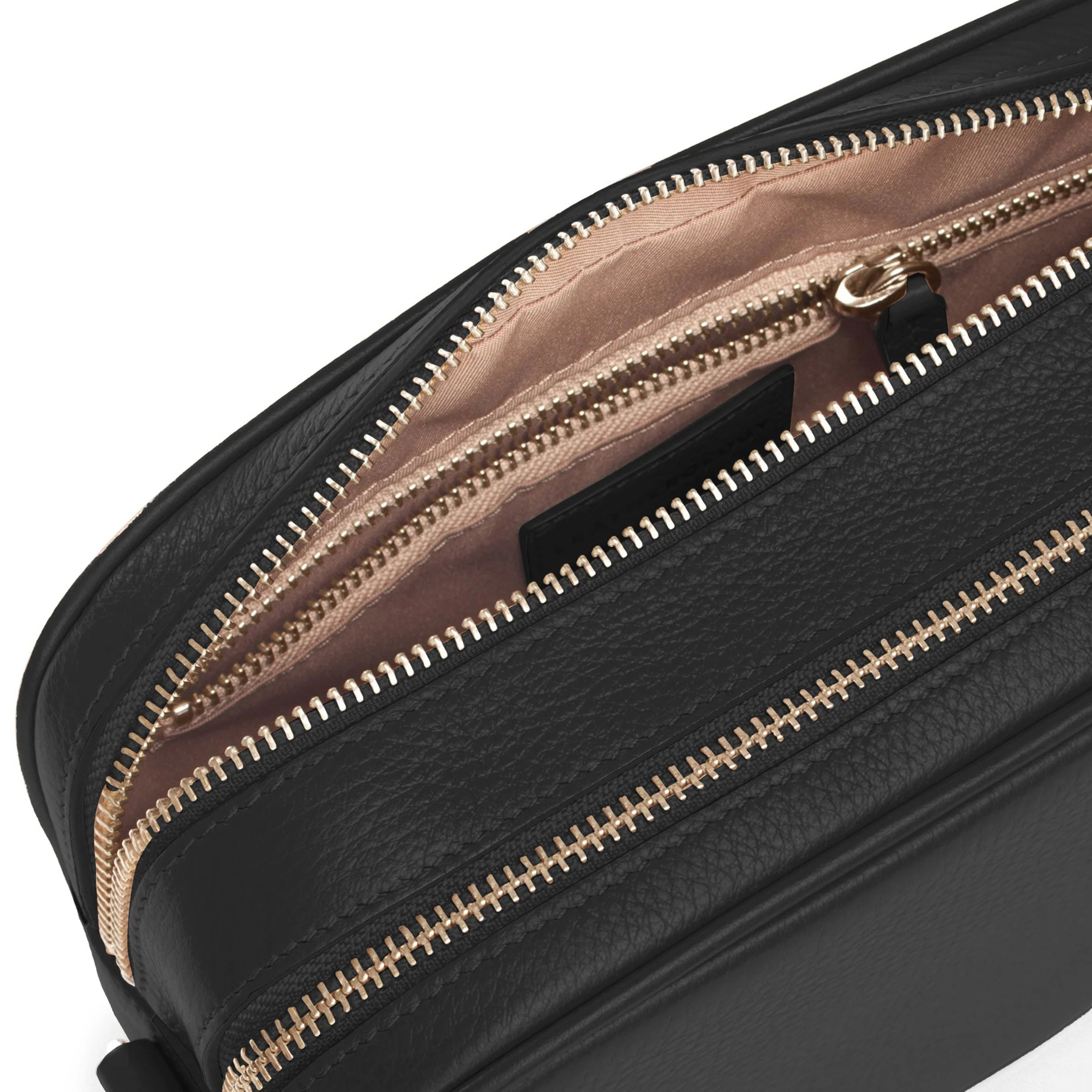 Meadow Double Zip Camera Bag Black Pebble - Image 5