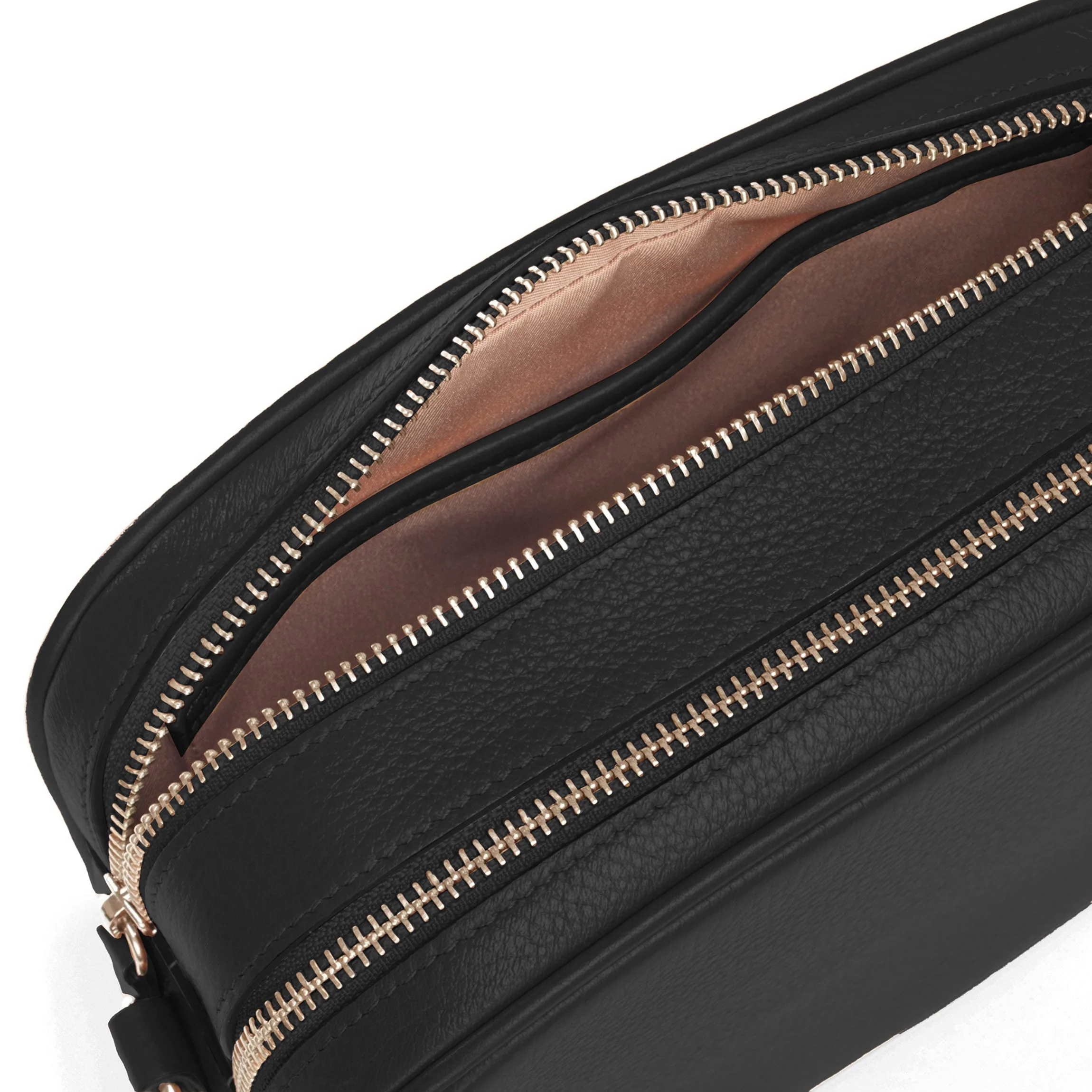 Meadow Double Zip Camera Bag Black Pebble - Image 6