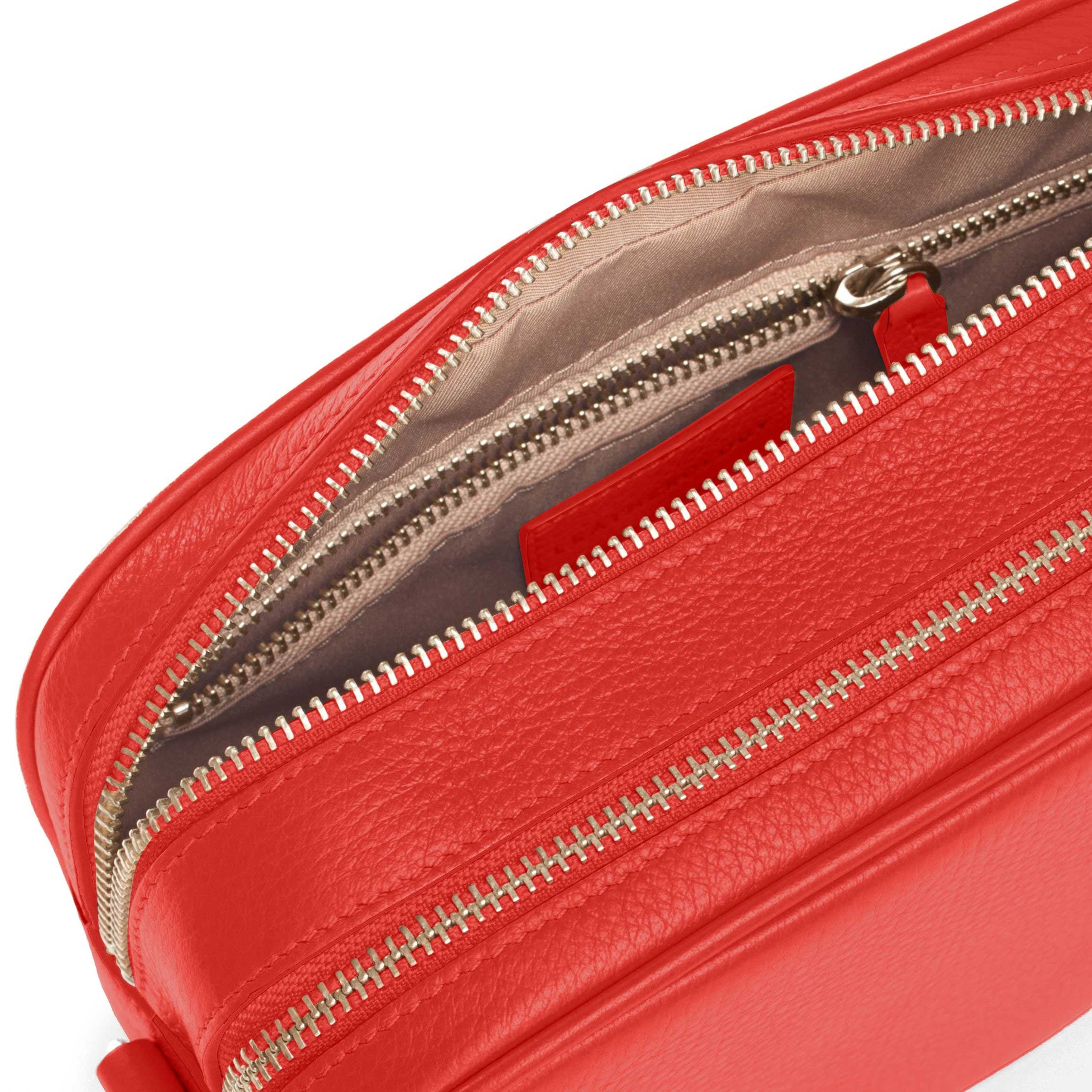 Meadow Double Zip Camera Bag Buoy Red - Image 5