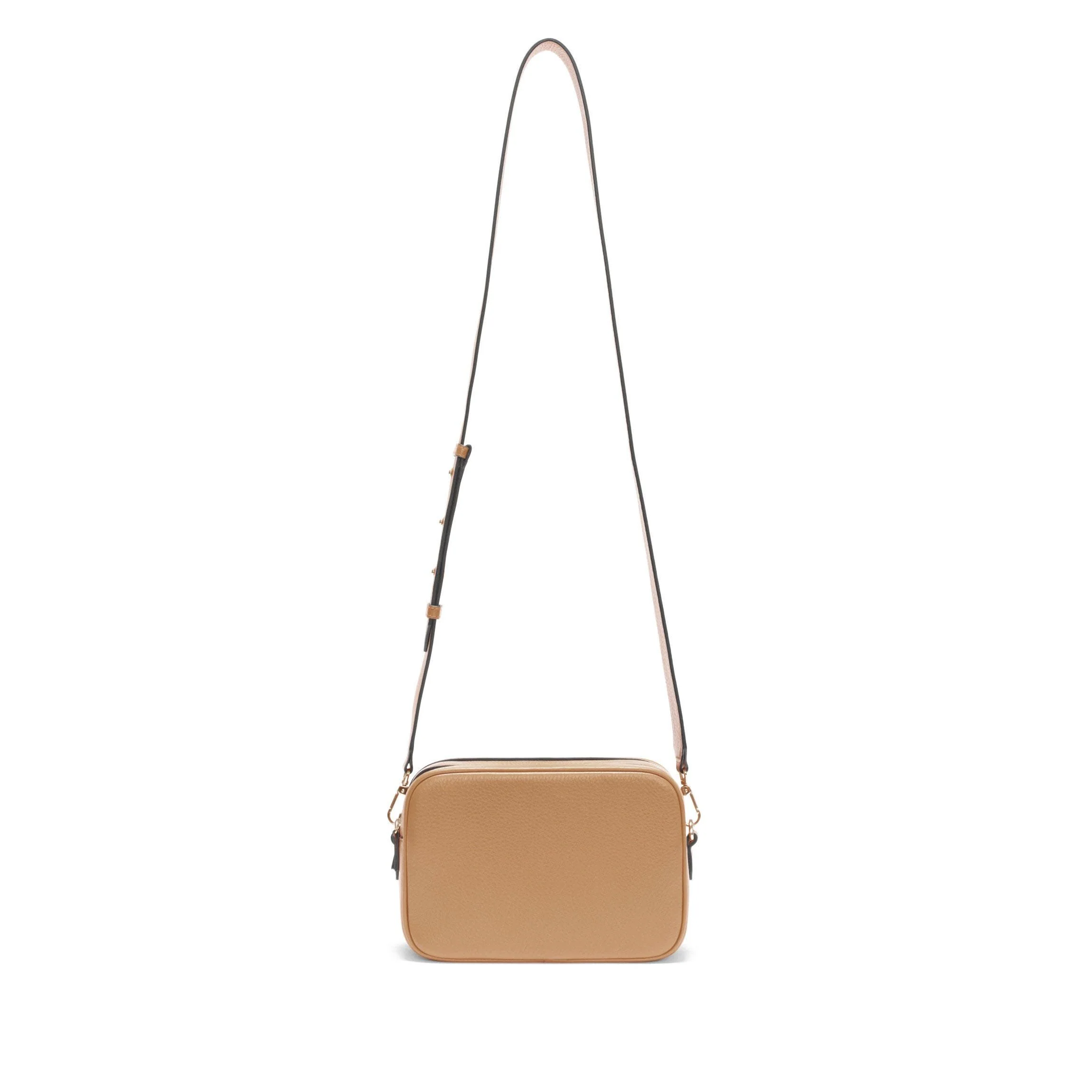 Meadow Double Zip Camera Bag Camel - Image 3