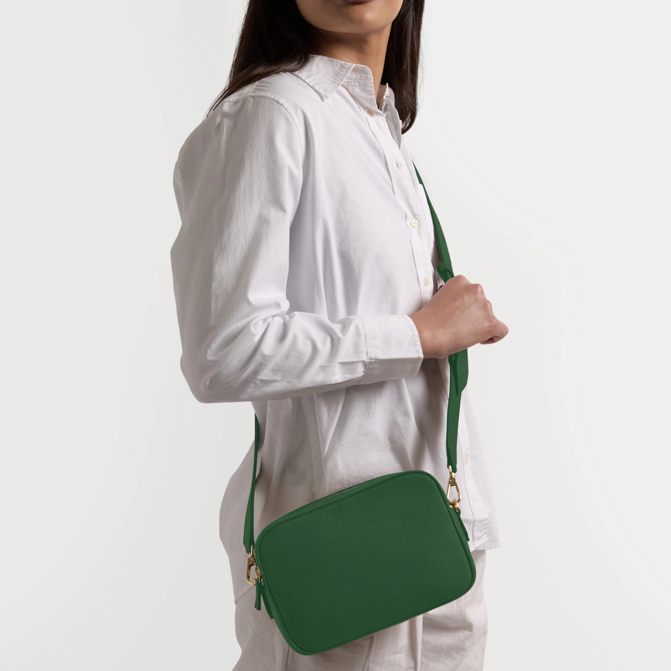 Meadow Double Zip Camera Bag Fairway Green - Image 2