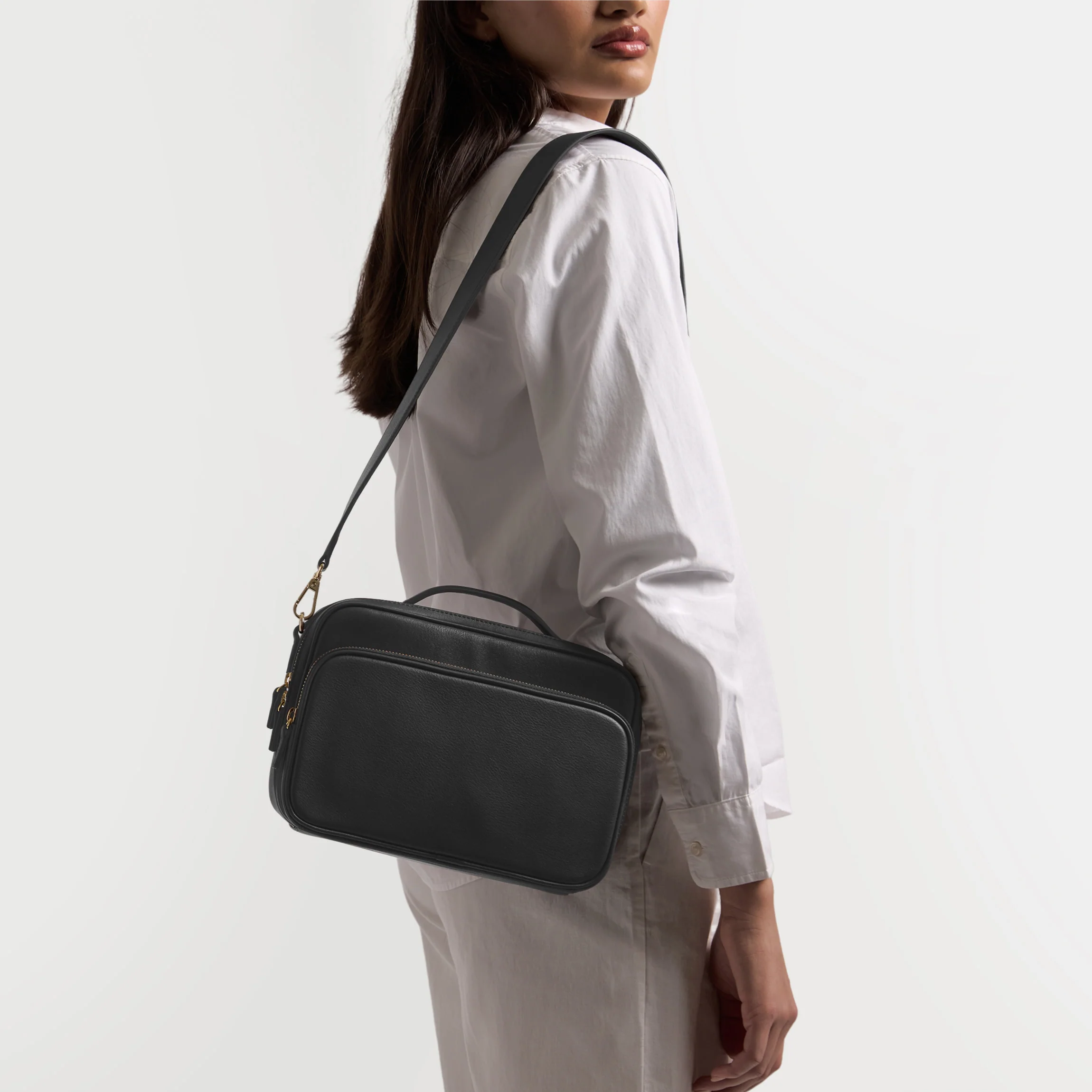 Meadow Large Satchel Black Onyx - Image 2
