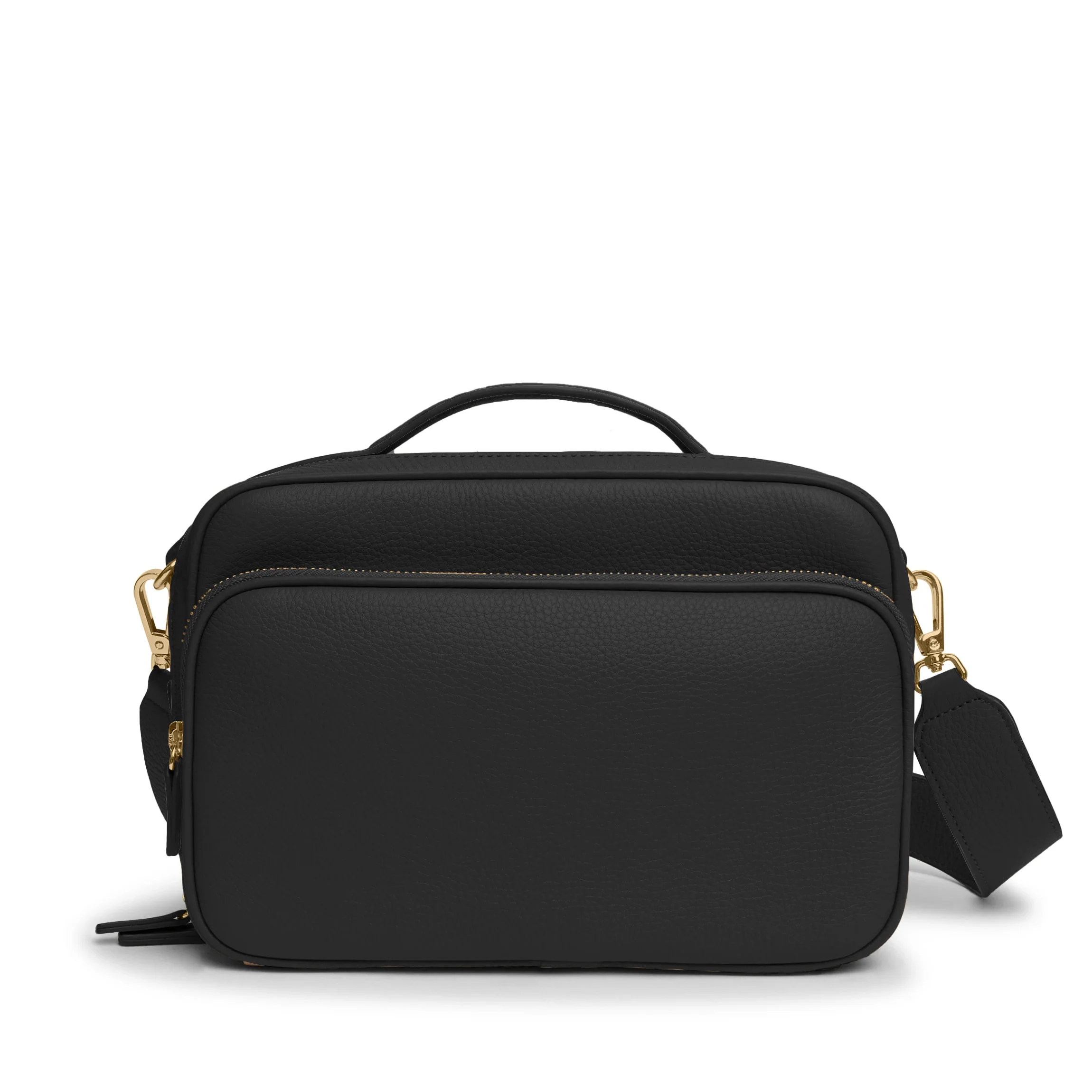 Meadow Large Satchel Black Pebble