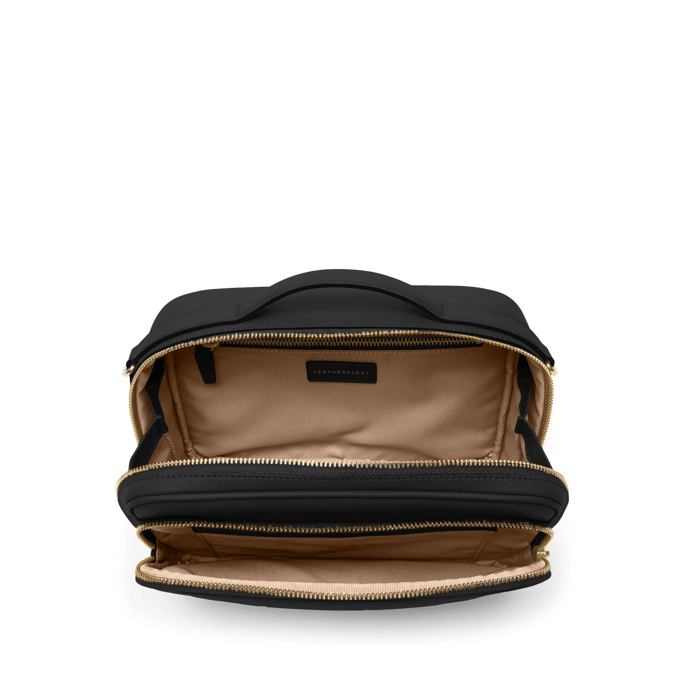 Meadow Large Satchel Black Pebble - Image 4