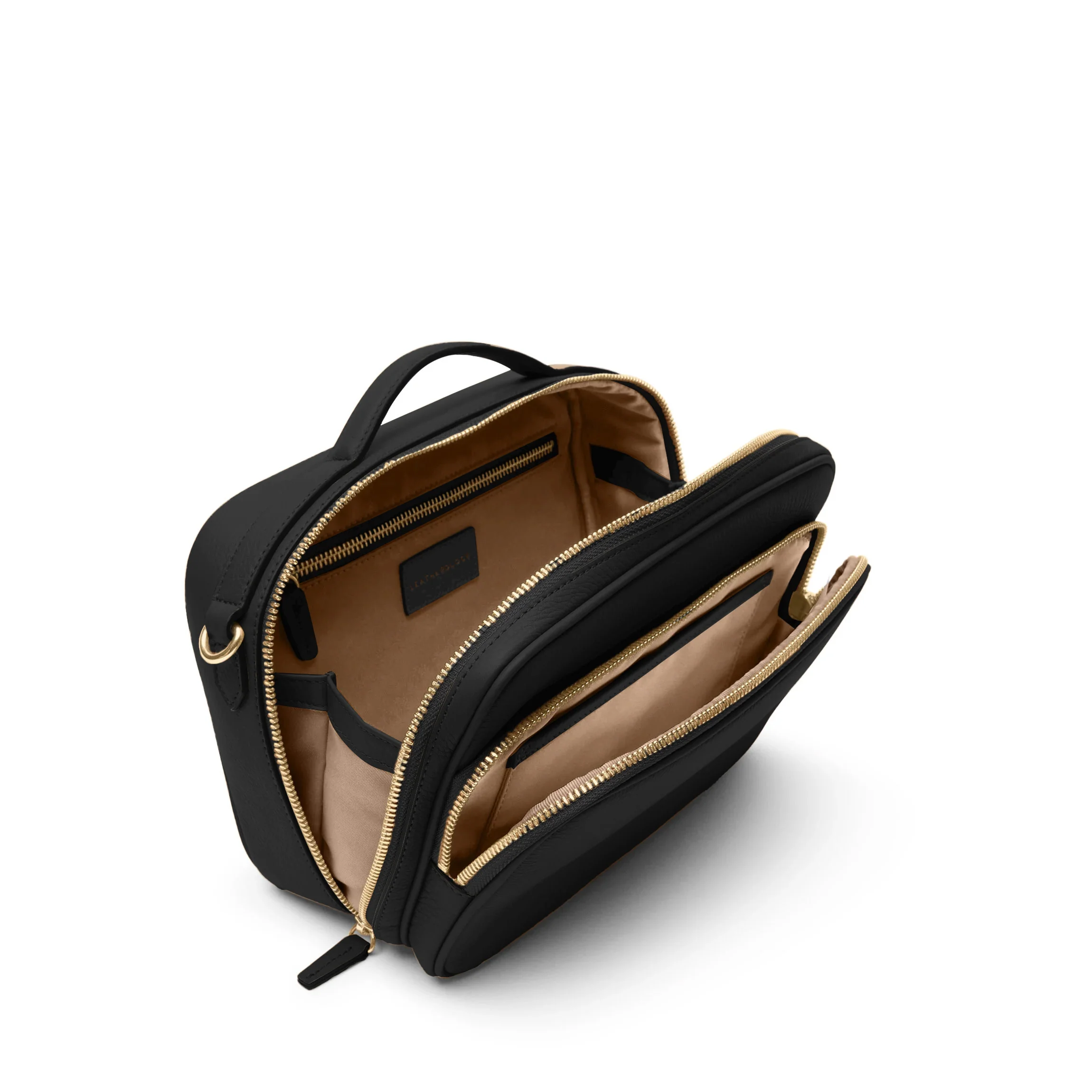 Meadow Large Satchel Black Pebble - Image 5