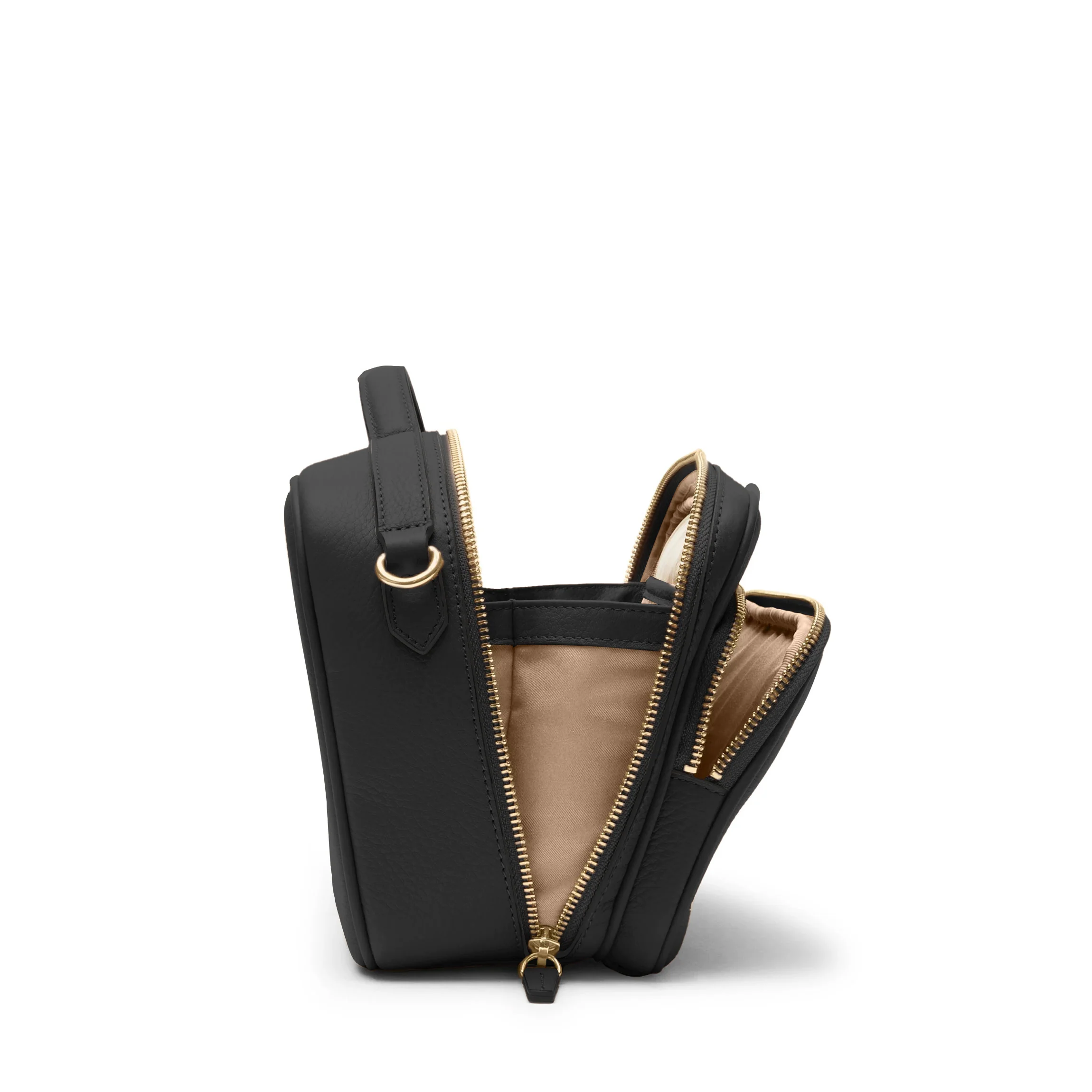 Meadow Large Satchel Black Pebble - Image 6