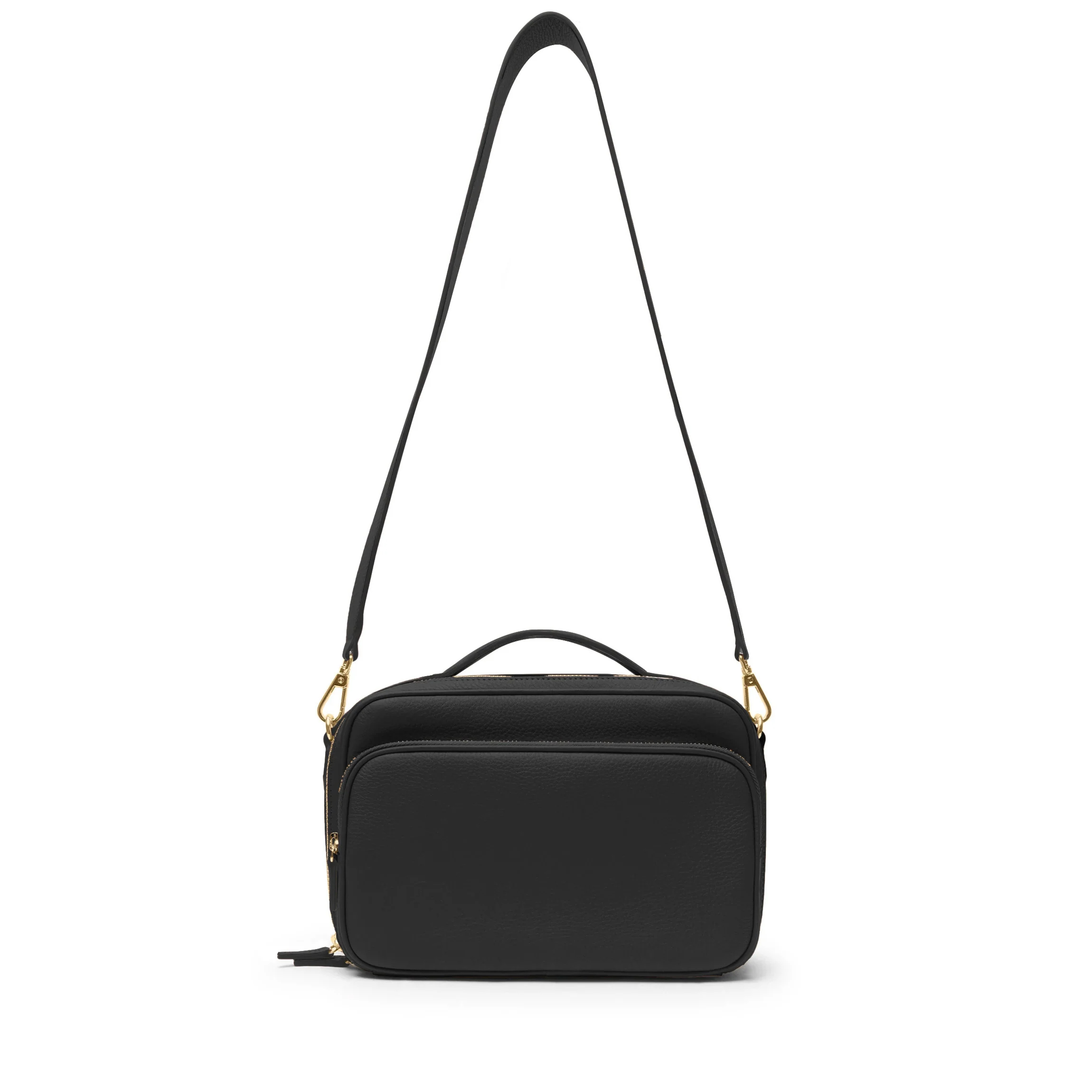 Meadow Large Satchel Black Pebble - Image 8