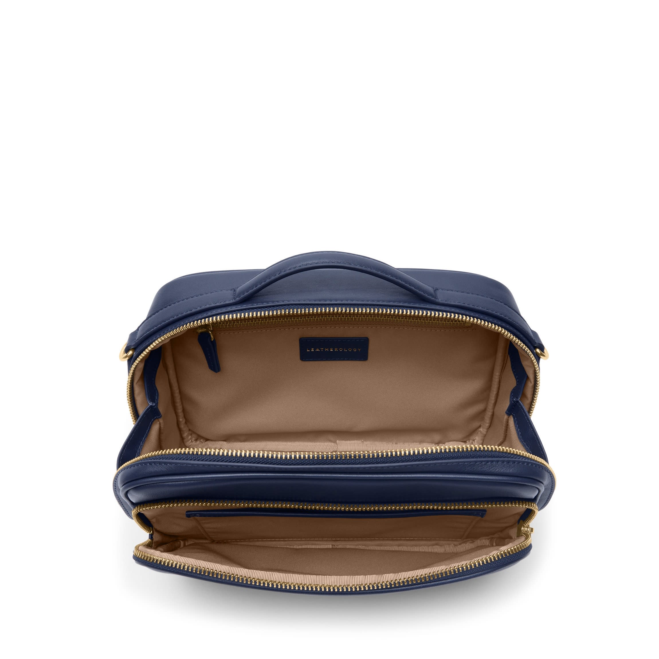 Meadow Large Satchel Navy Blue - Image 4