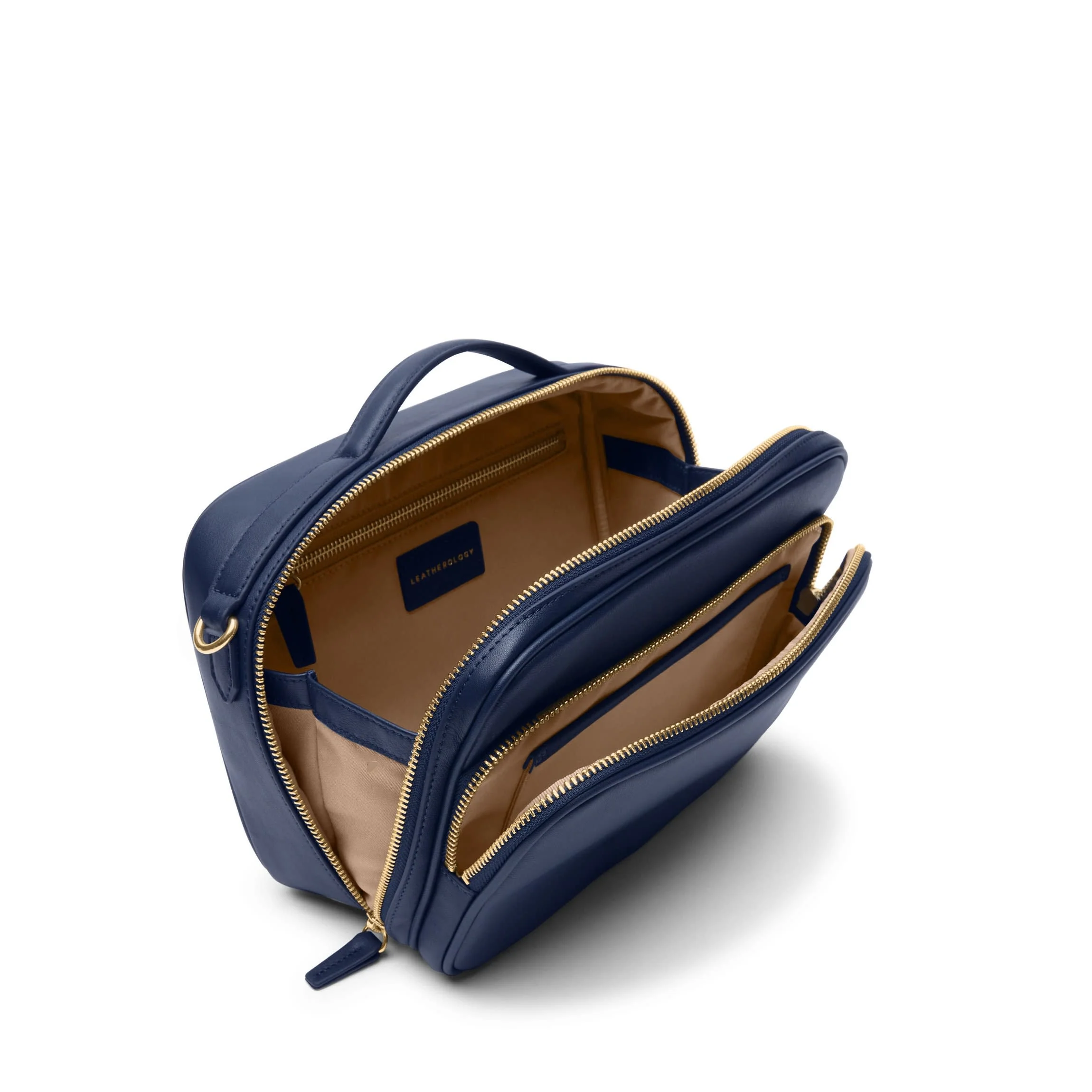 Meadow Large Satchel Navy Blue - Image 5