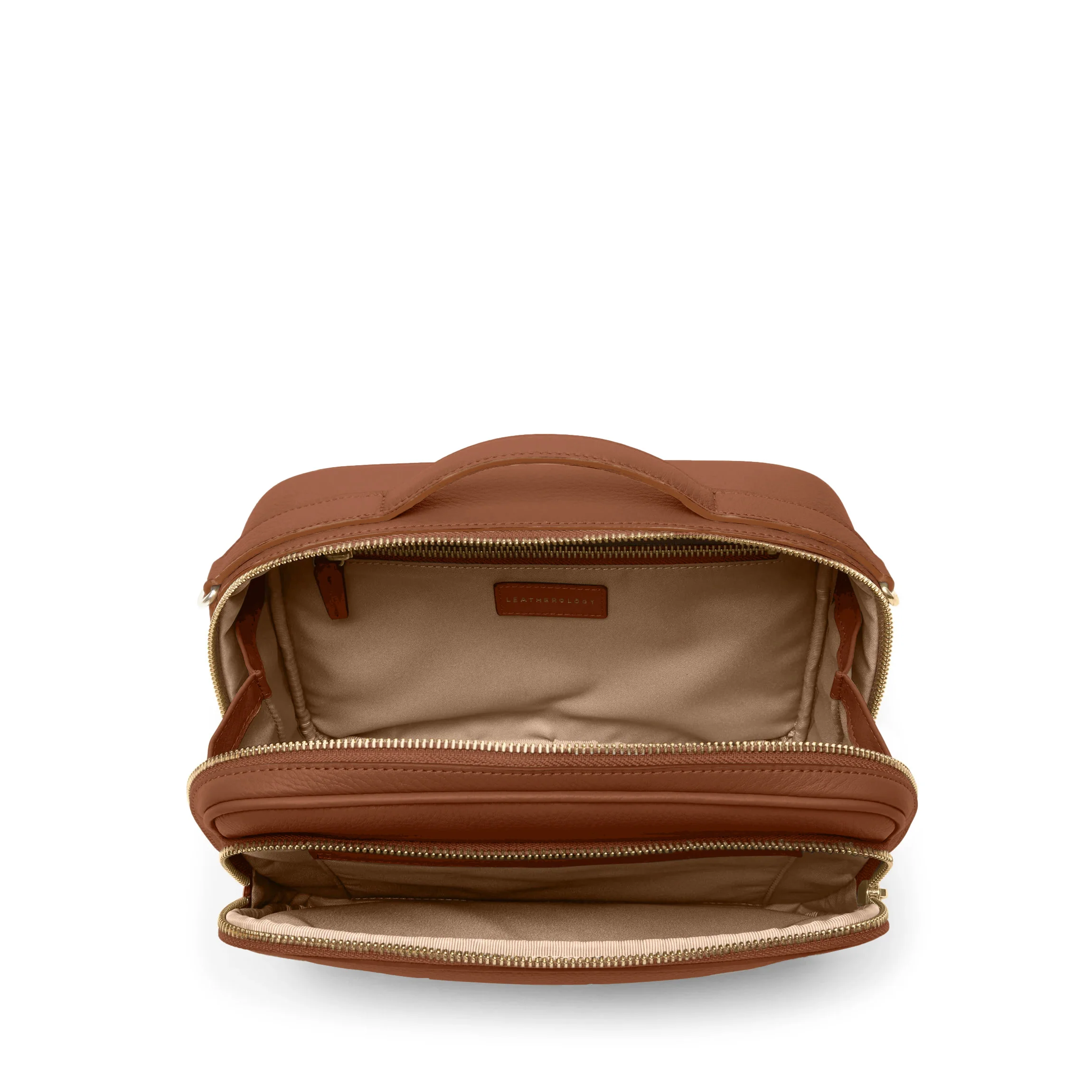 Meadow Large Satchel Saddle Brown - Image 4