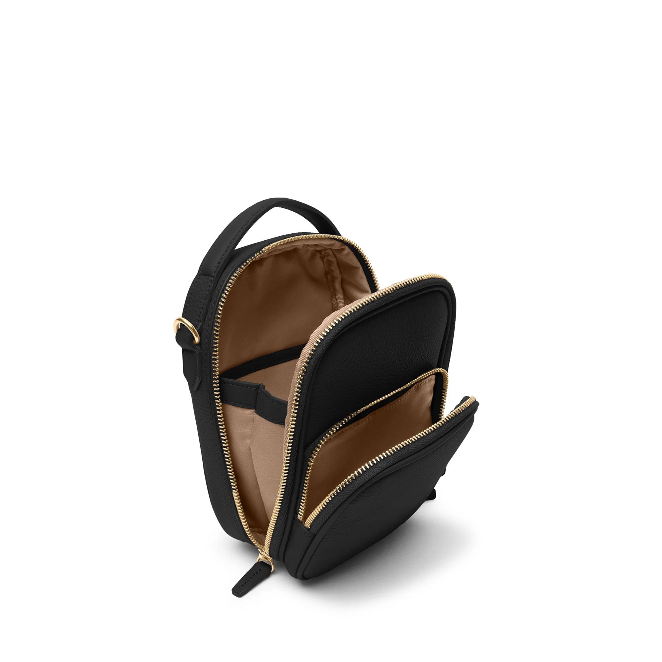 Meadow Small Sling Bag Black Pebble - Image 4