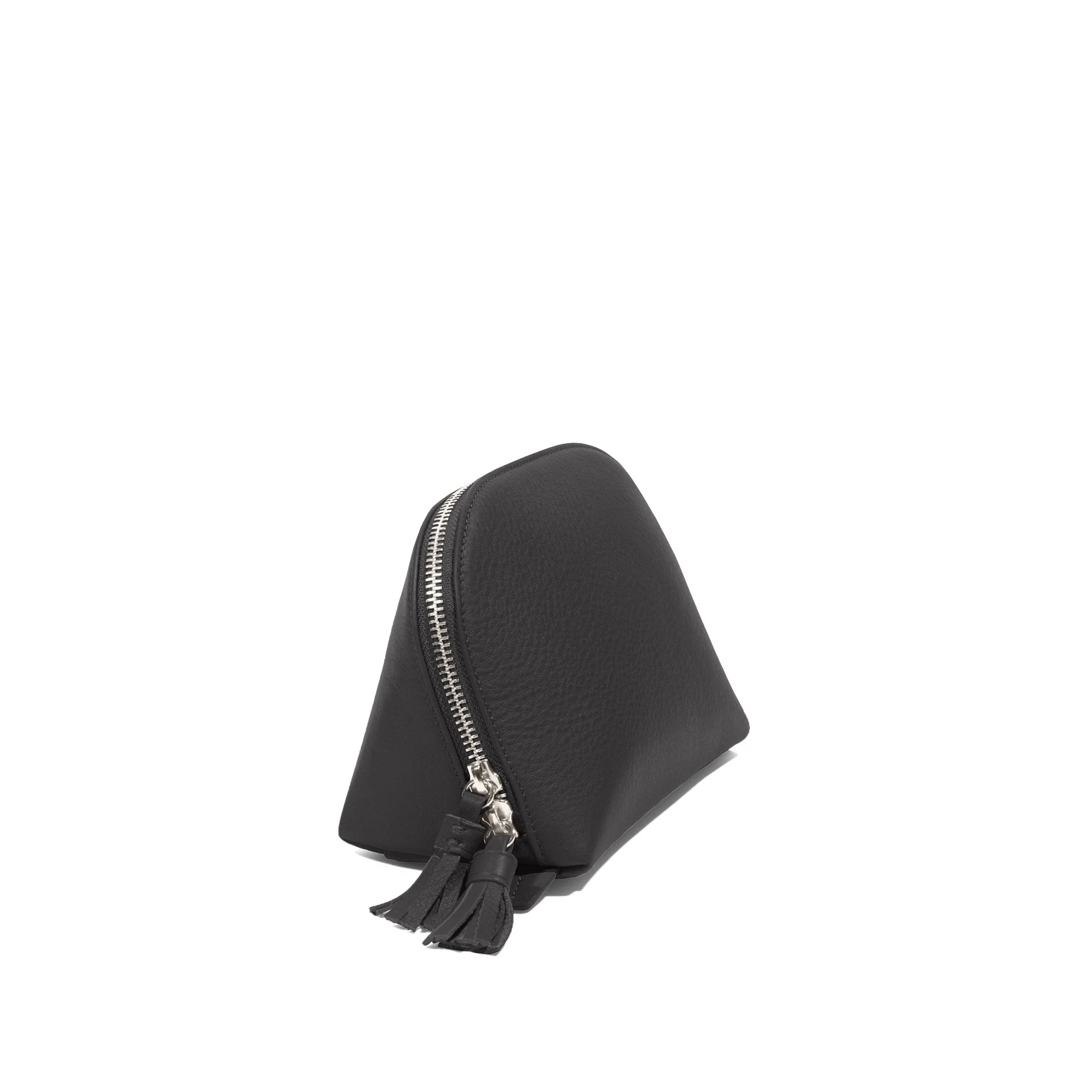 Medium Clamshell Makeup Bag Black Onyx - Image 2