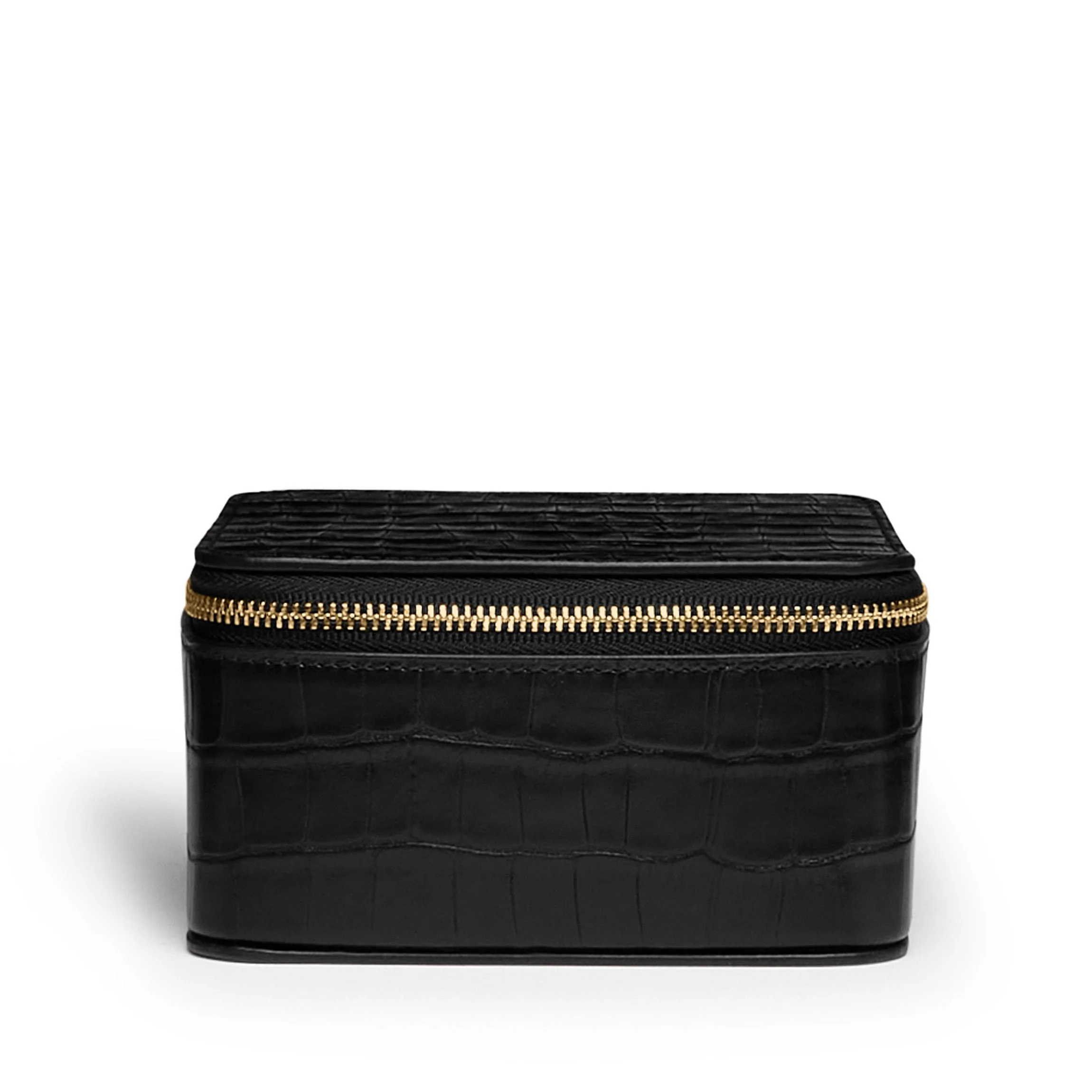 Medium Jewelry Organizer Black Croc - Image 6