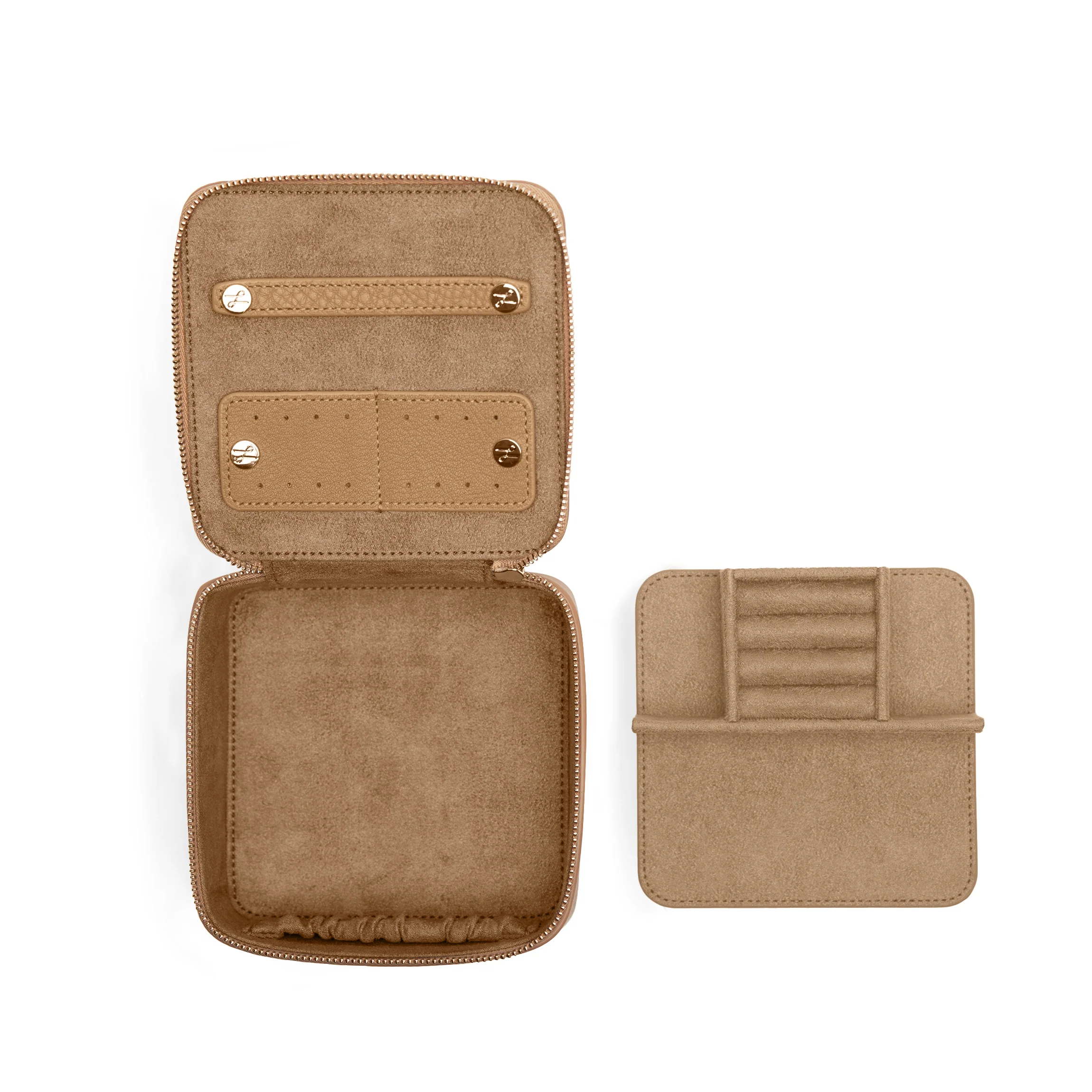Medium Jewelry Ring Box Camel - Image 3