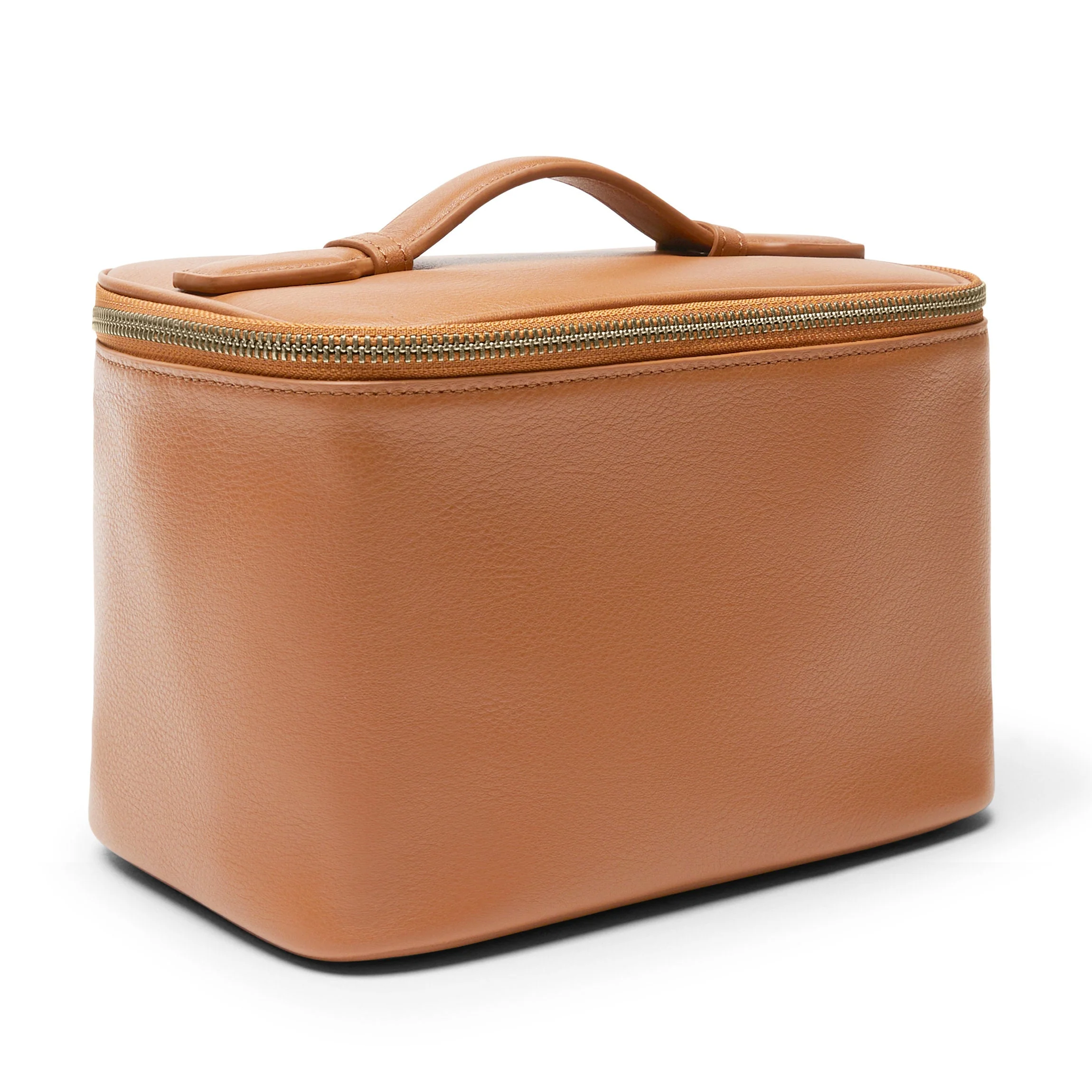 Medium Train Case Cognac - Image 2