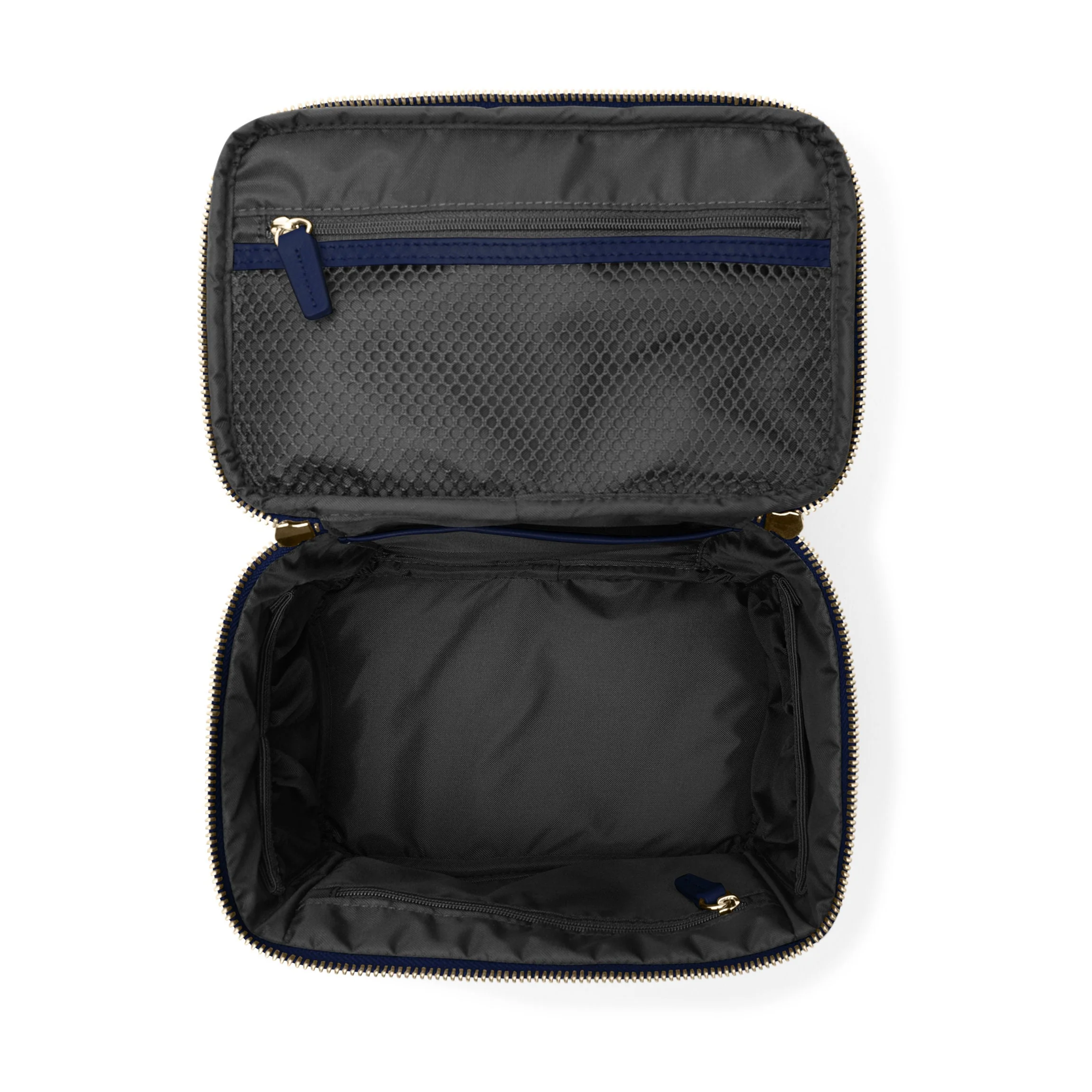 Medium Train Case Navy Blue - Image 3