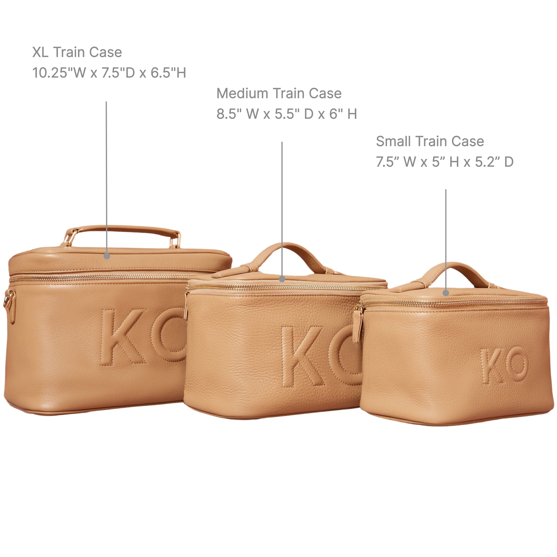 Medium Train Case Regatta Blue - Image 8